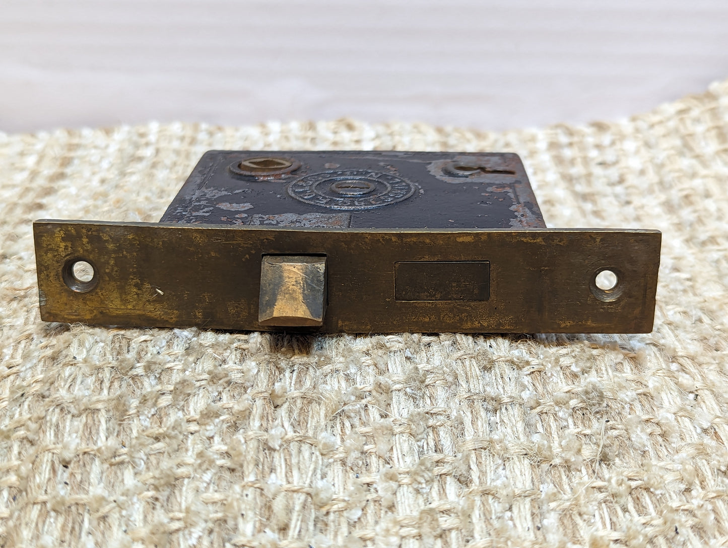 Antique F.G.I & Co. Interior Mortise Lock Door Hardware #500