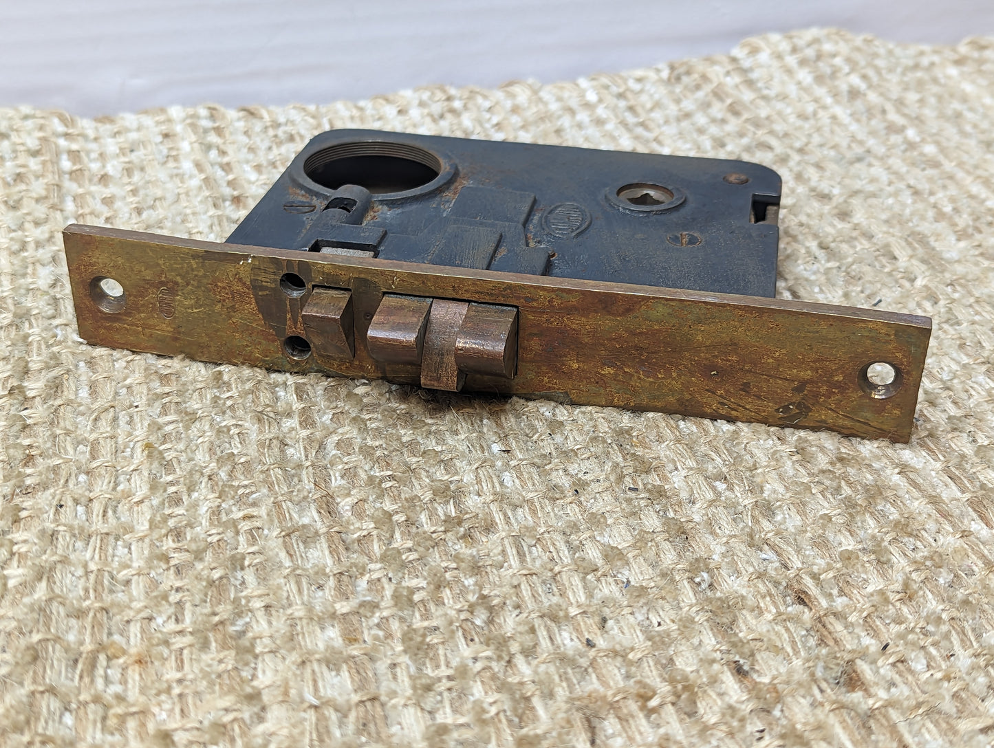 Antique Corbin Exterior Mortise Lock Door Hardware #1387L