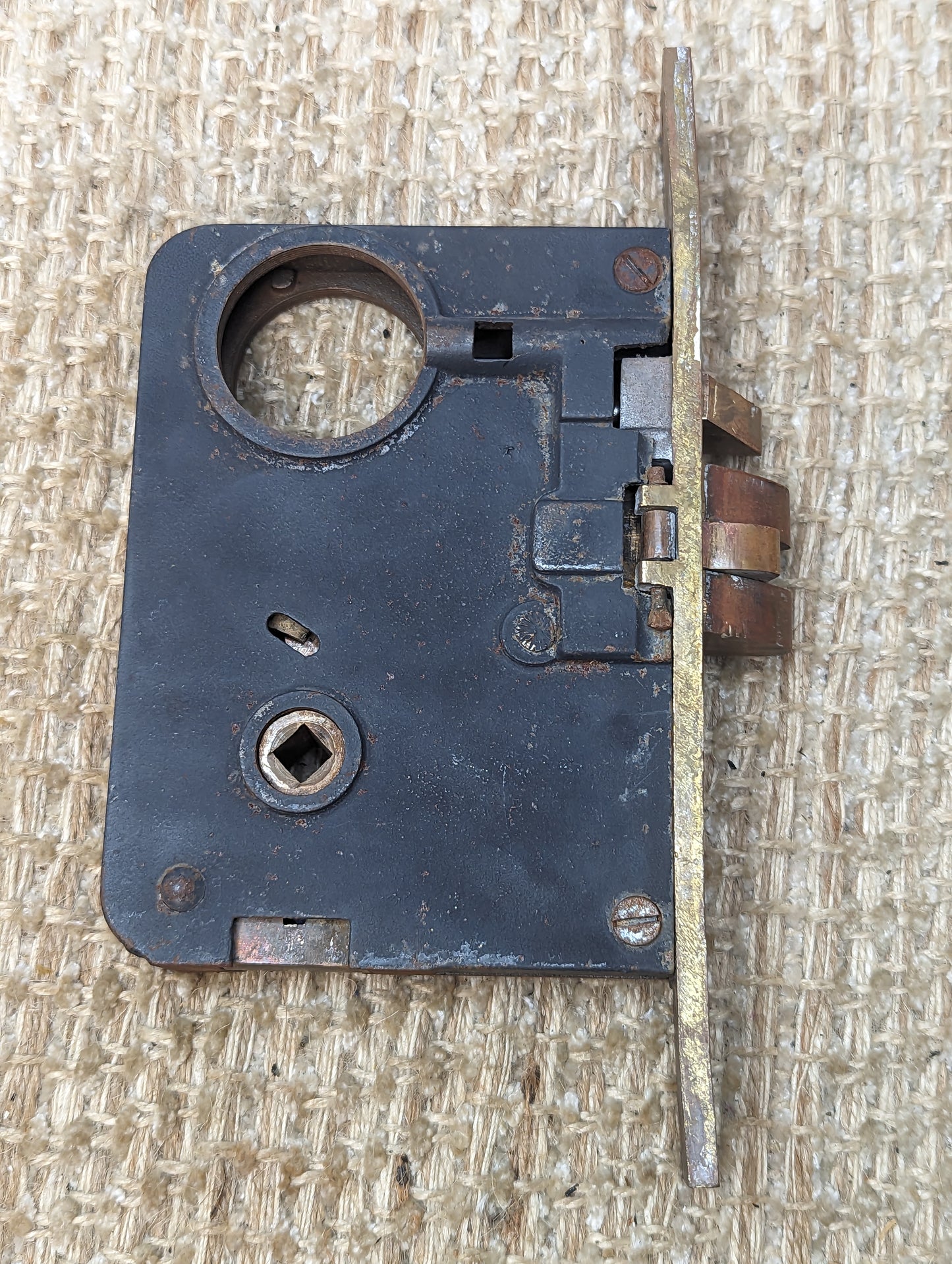 Antique Corbin Exterior Mortise Lock Door Hardware #1387L