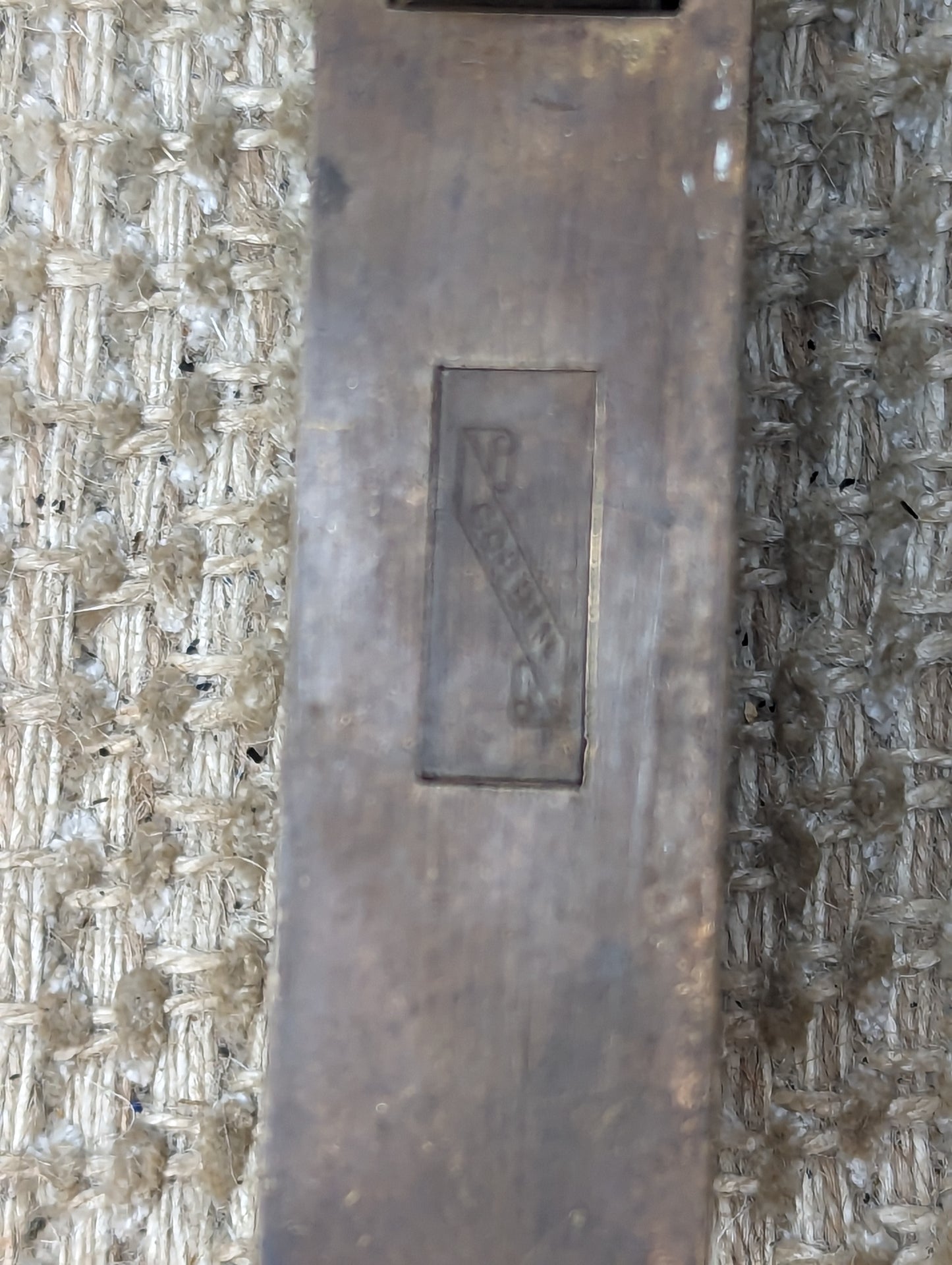 Antique Corbin Exterior Mortise Lock With Key Door Hardware #5550