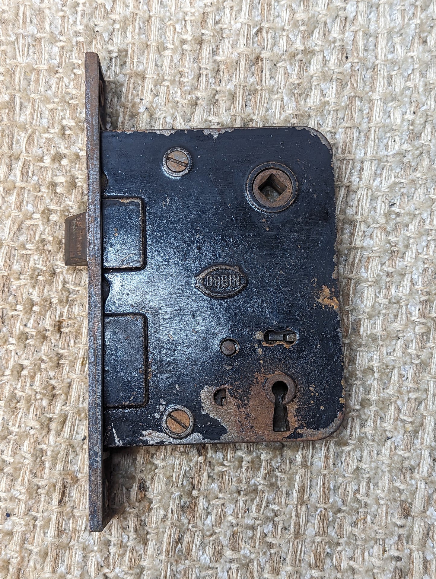 Antique Corbin Exterior Mortise Lock Door Hardware #1250