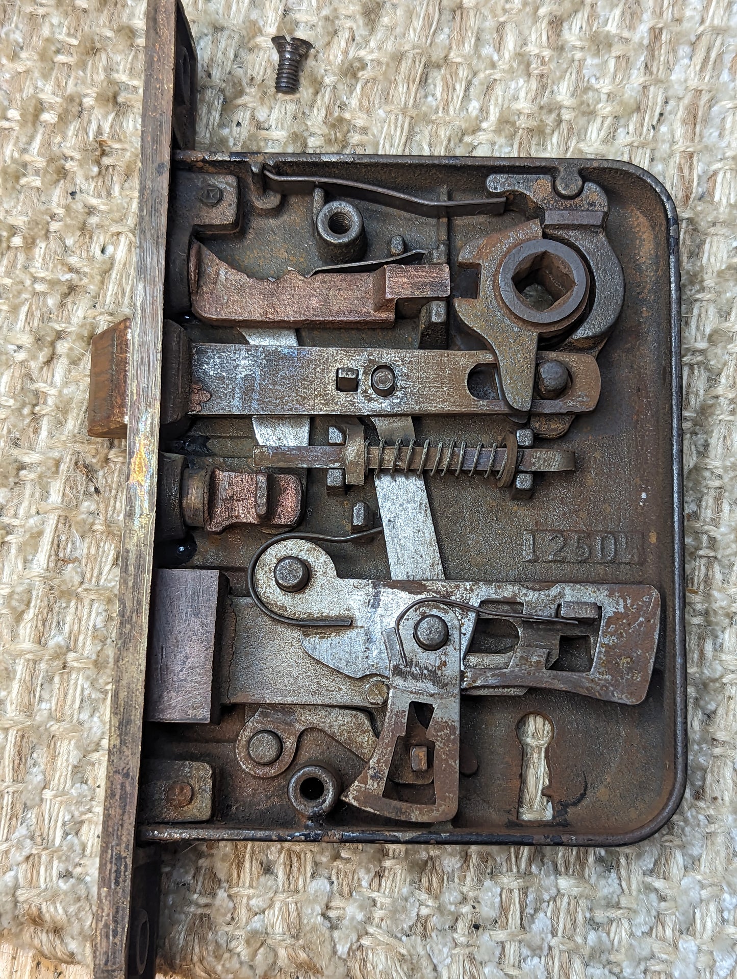 Antique Corbin Exterior Mortise Lock Door Hardware #1250