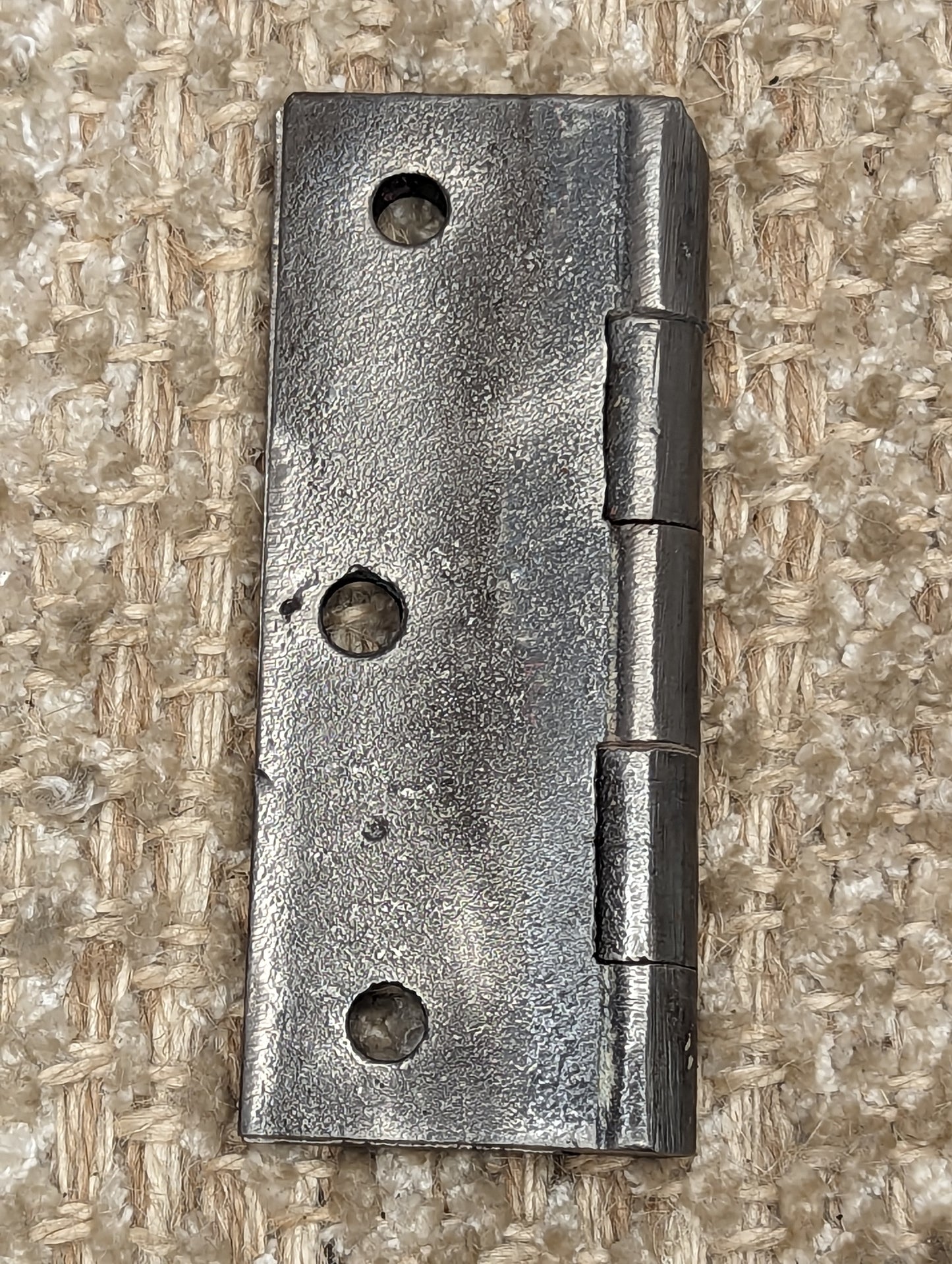 2 1/2" x 3 3/4" Antique Cast Iron Butt Hinge