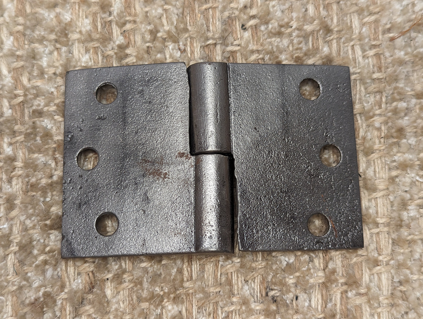 3 3/4" x 2 5/8" Antique Cast Iron Right lift Off Hinge