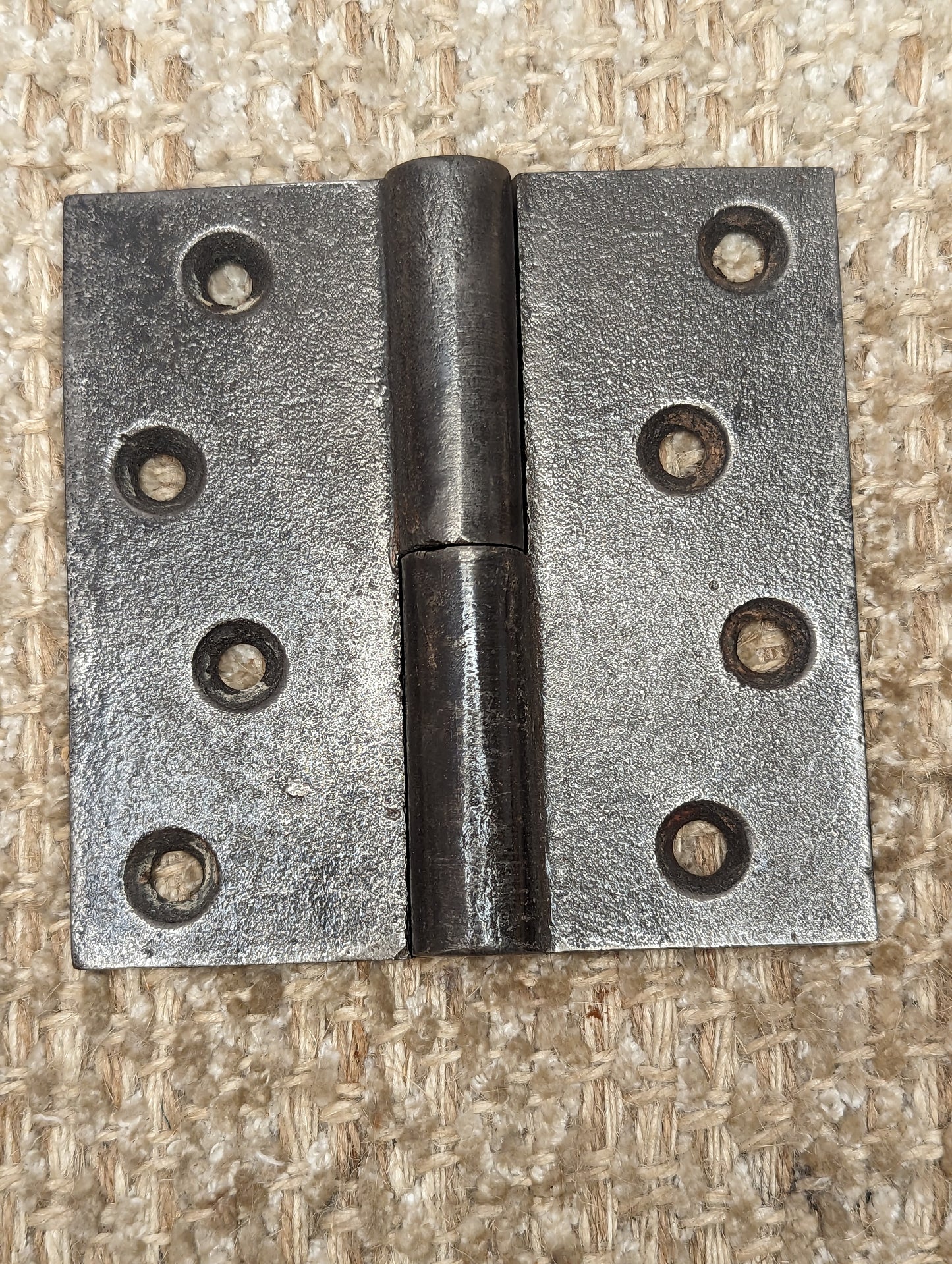 4" x 4" Antique Cast Iron Left Lift Off Hinge