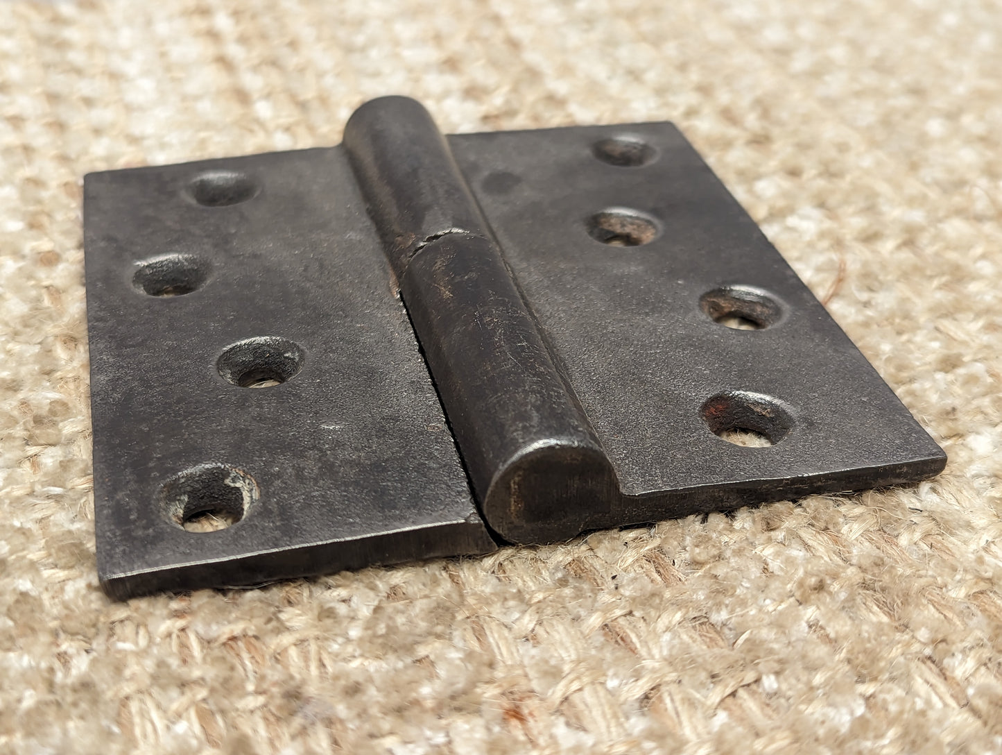 4" x 4" Antique Cast Iron Left Lift Off Hinge