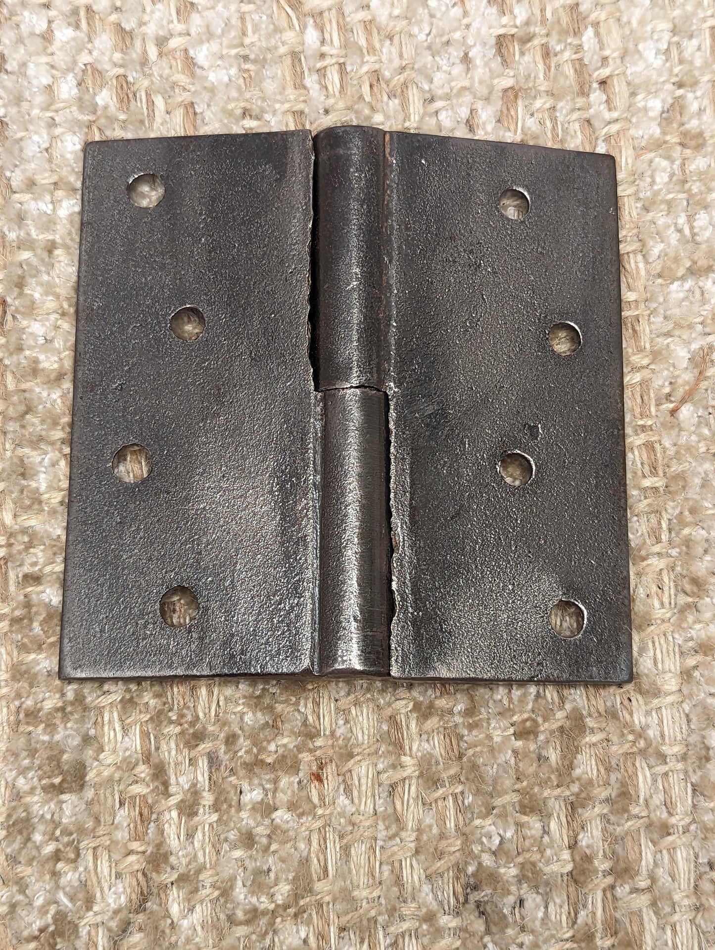 4" x 4" Antique Cast Iron Left Lift Off Hinge