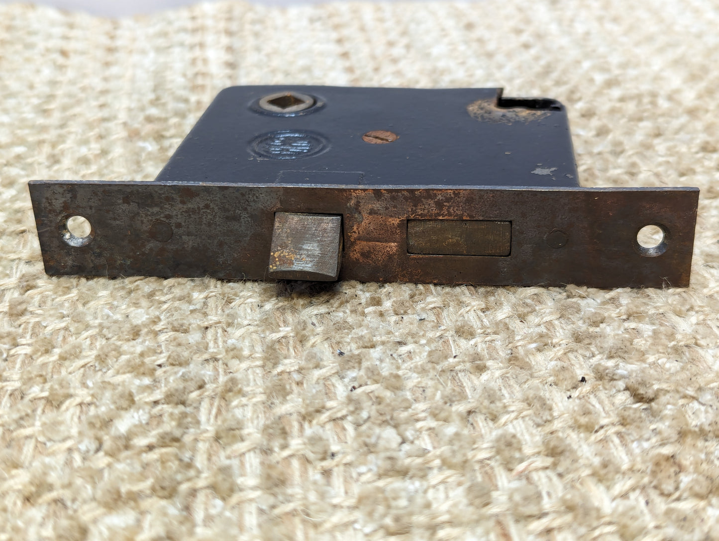 Antique RH Co. Interior Mortise Lock Door Hardware #858 3/4 (1-6)