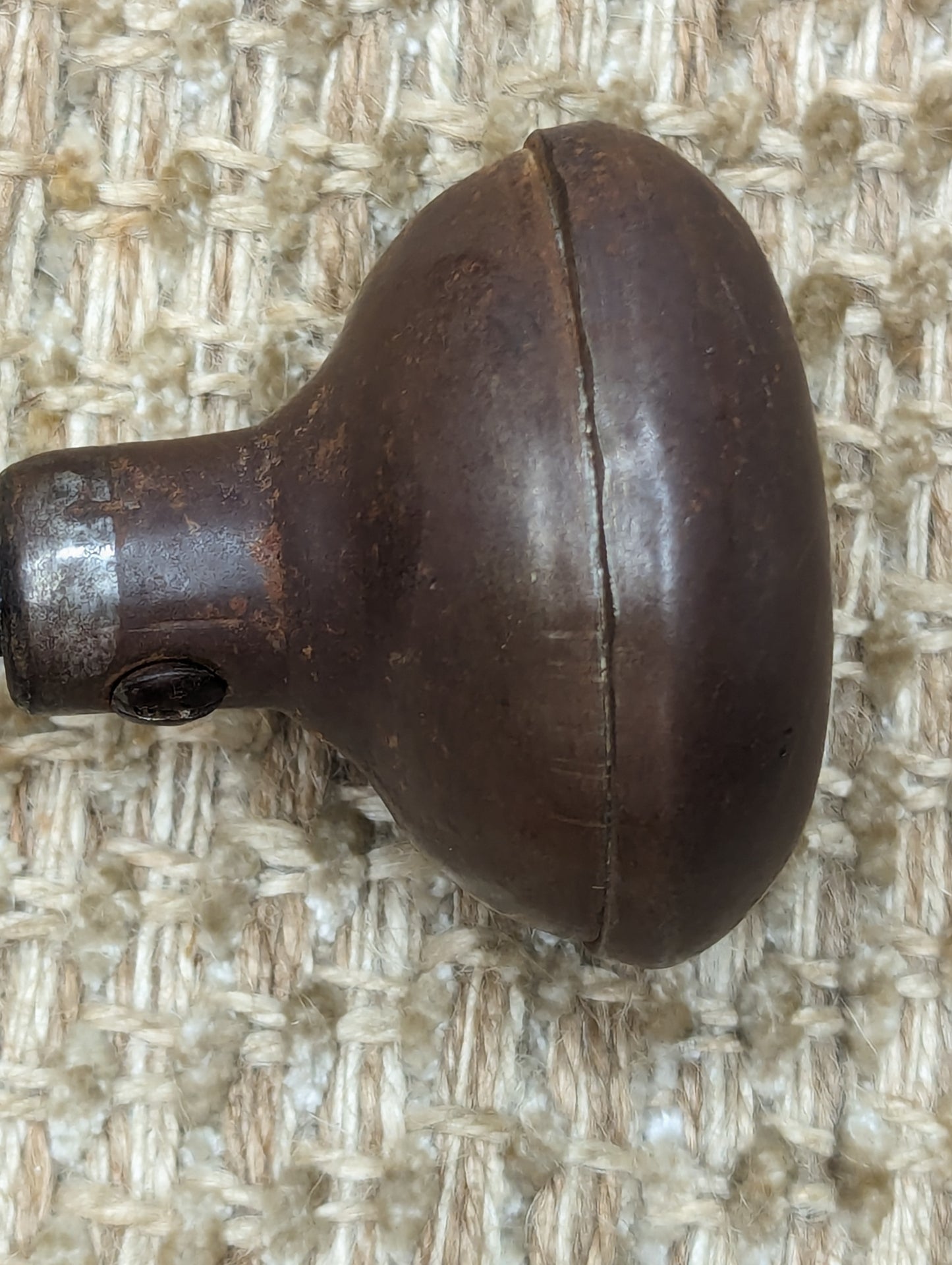 2 1/4" Antique Steel Door Knobs