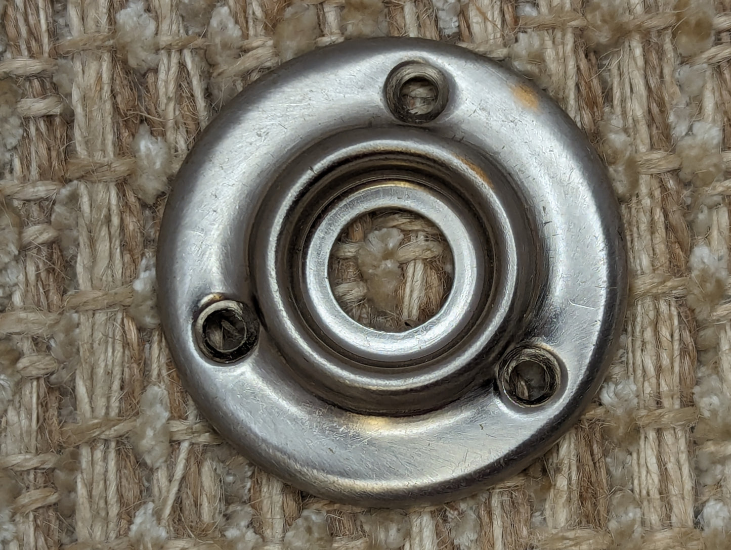 1 3/4" Antique Brass Nickel Plated Rosette Escutcheon For Door Knob Door Hardware