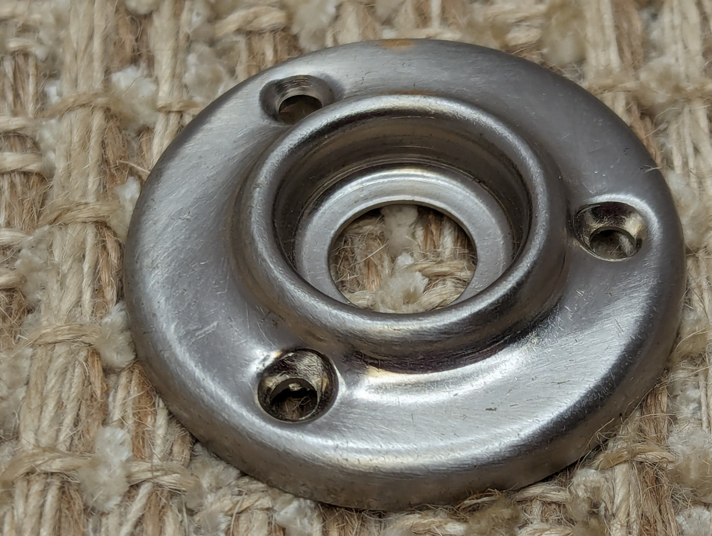 1 3/4" Antique Brass Nickel Plated Rosette Escutcheon For Door Knob Door Hardware