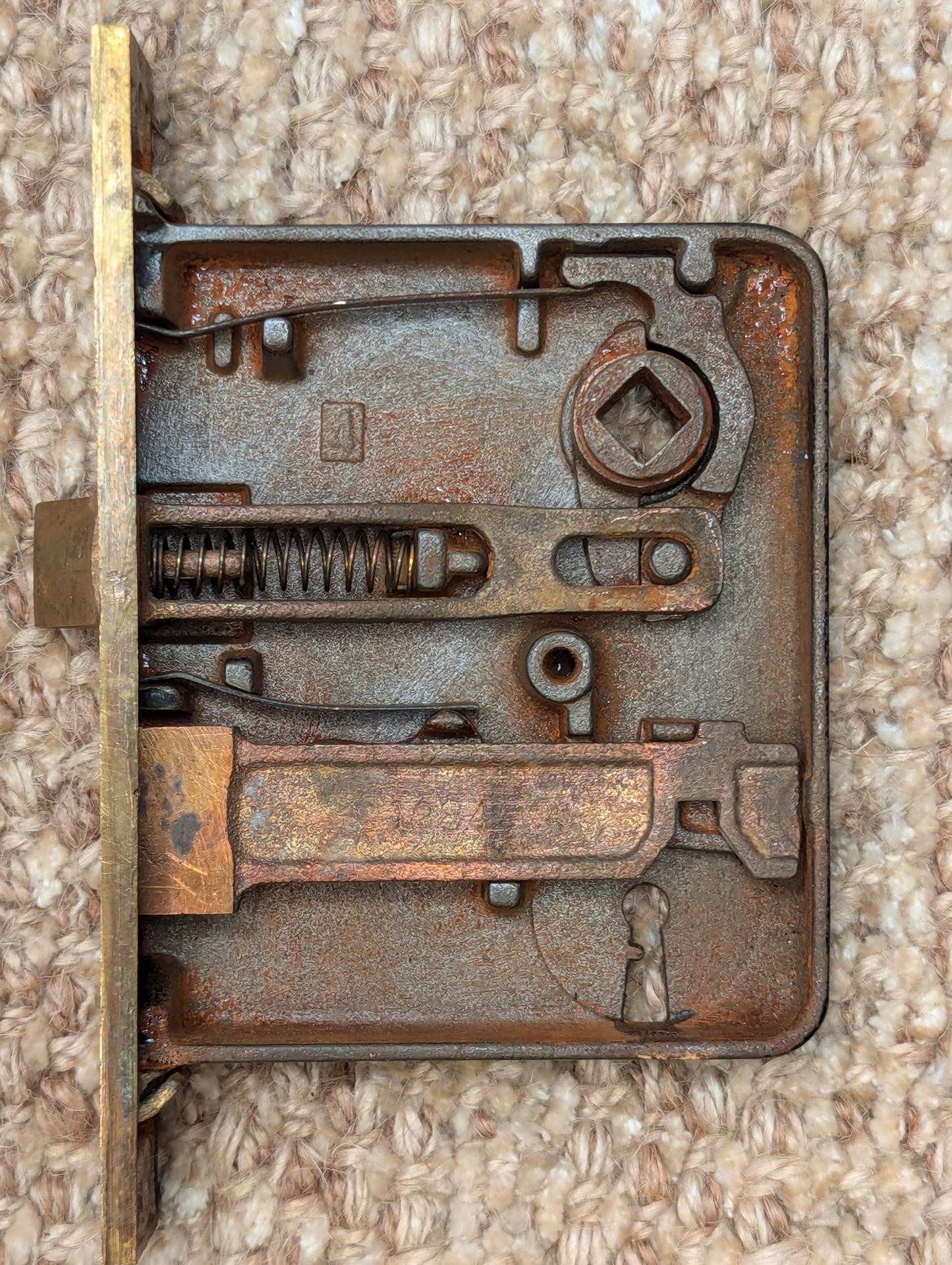 Antique Interior Mortise Lock Door Hardware #4