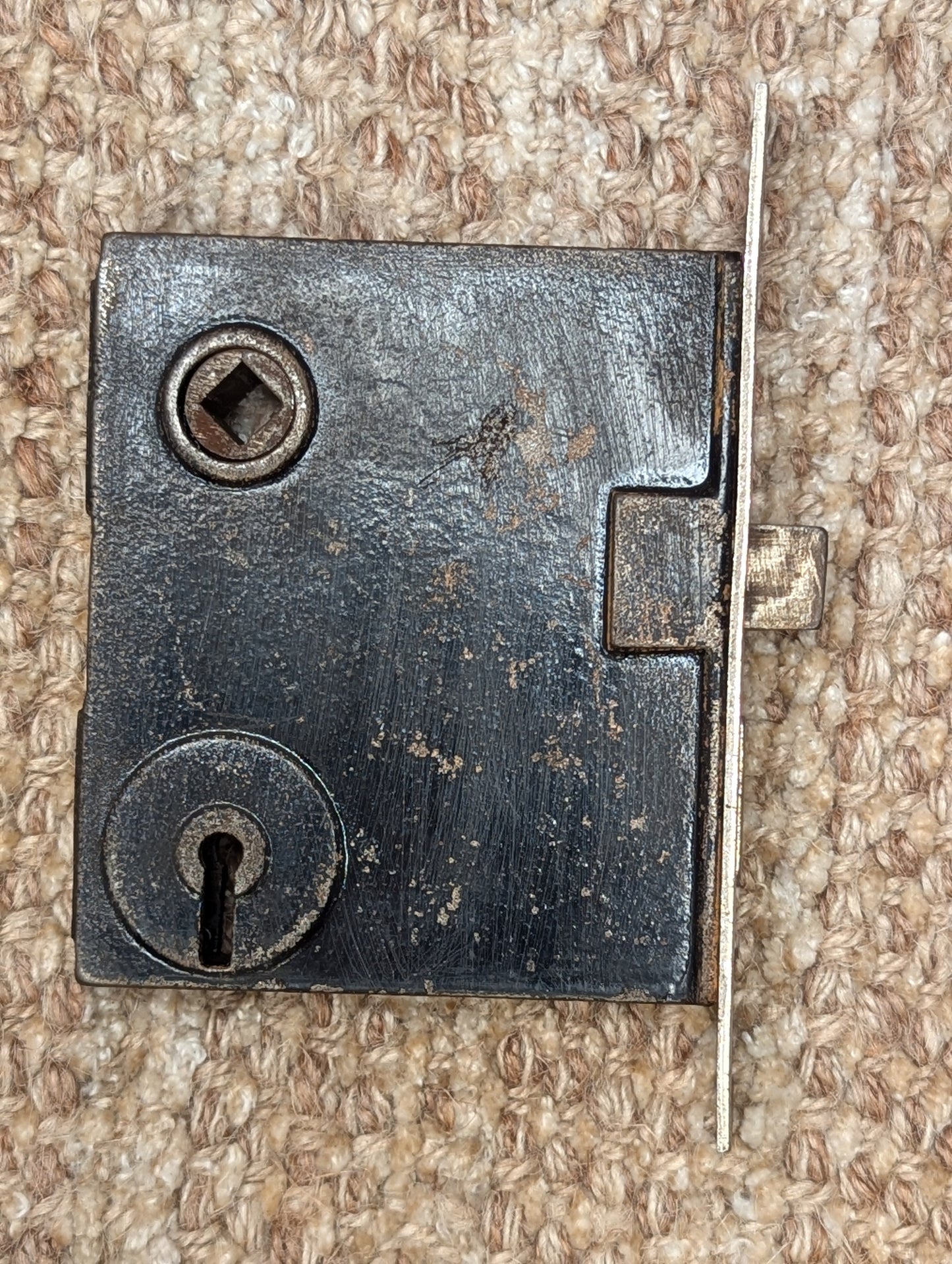 Antique RH Co. Interior Mortise Lock Door Hardware #0252 3/4