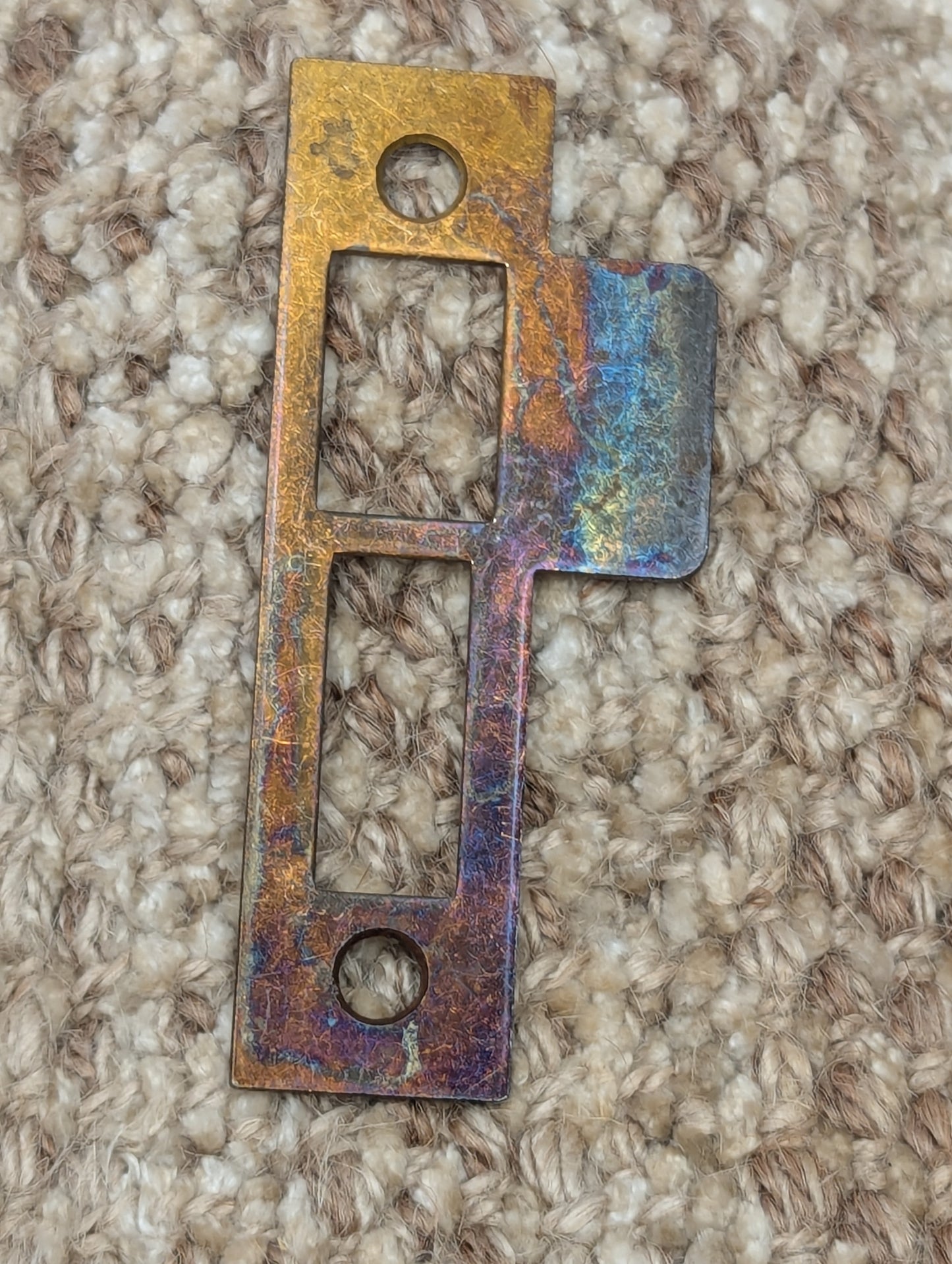 Antique Strike Plate For Mortise Lock