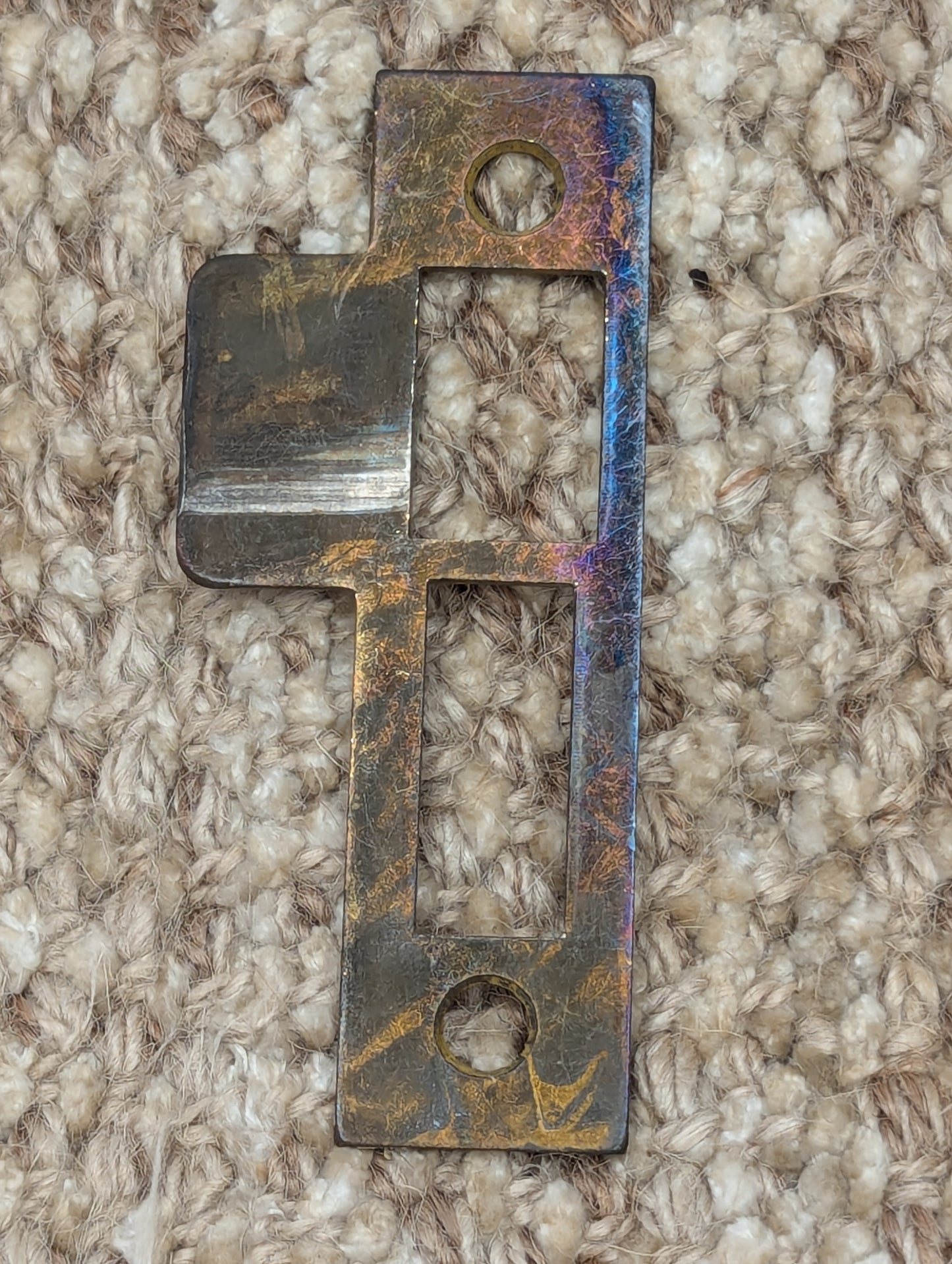 Antique Strike Plate For Mortise Lock