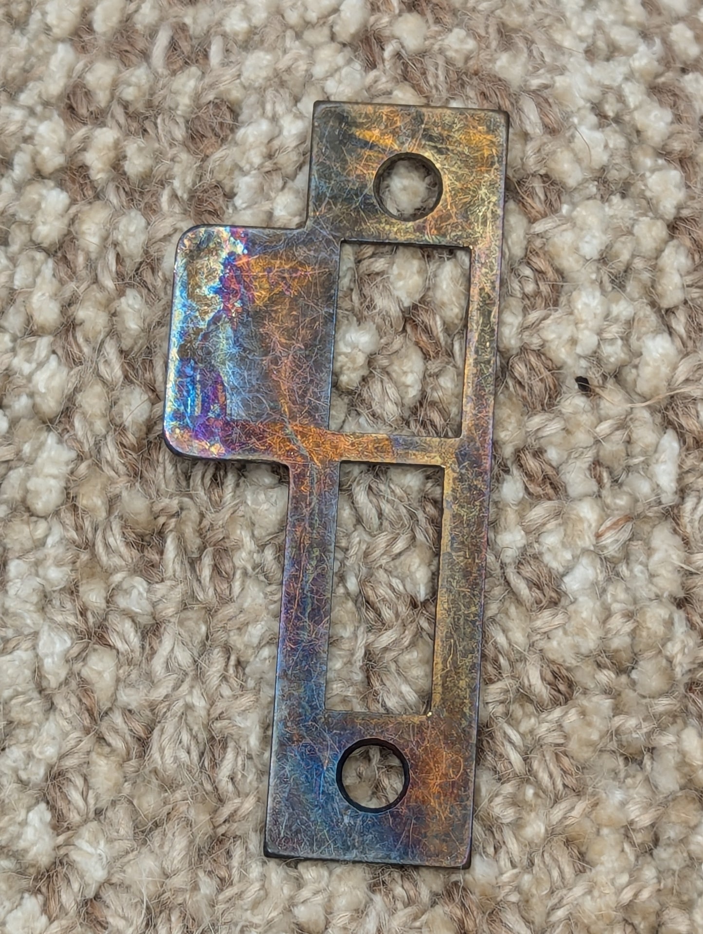 Antique Strike Plate For Mortise Lock