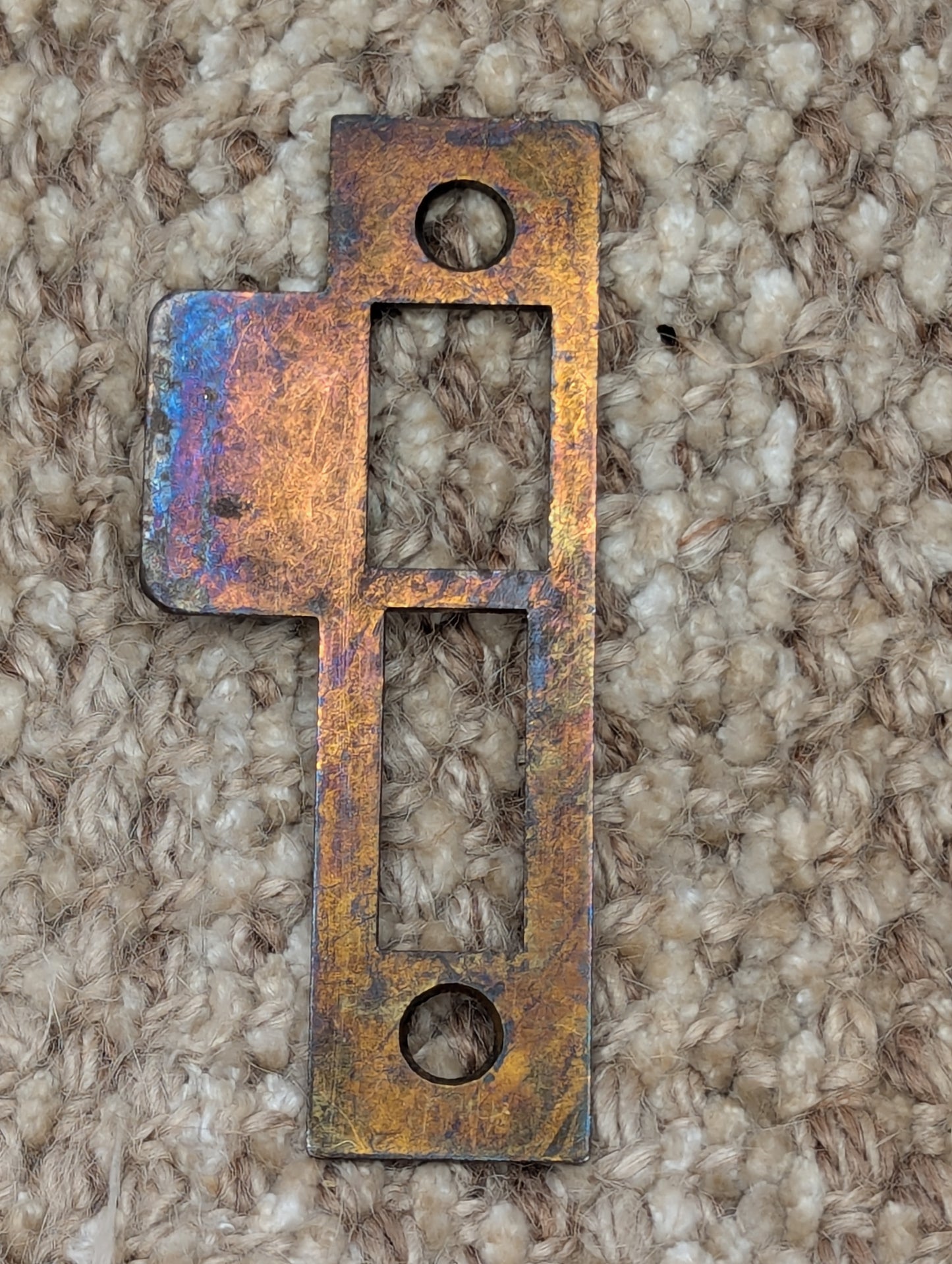 Antique Strike Plate For Mortise Lock