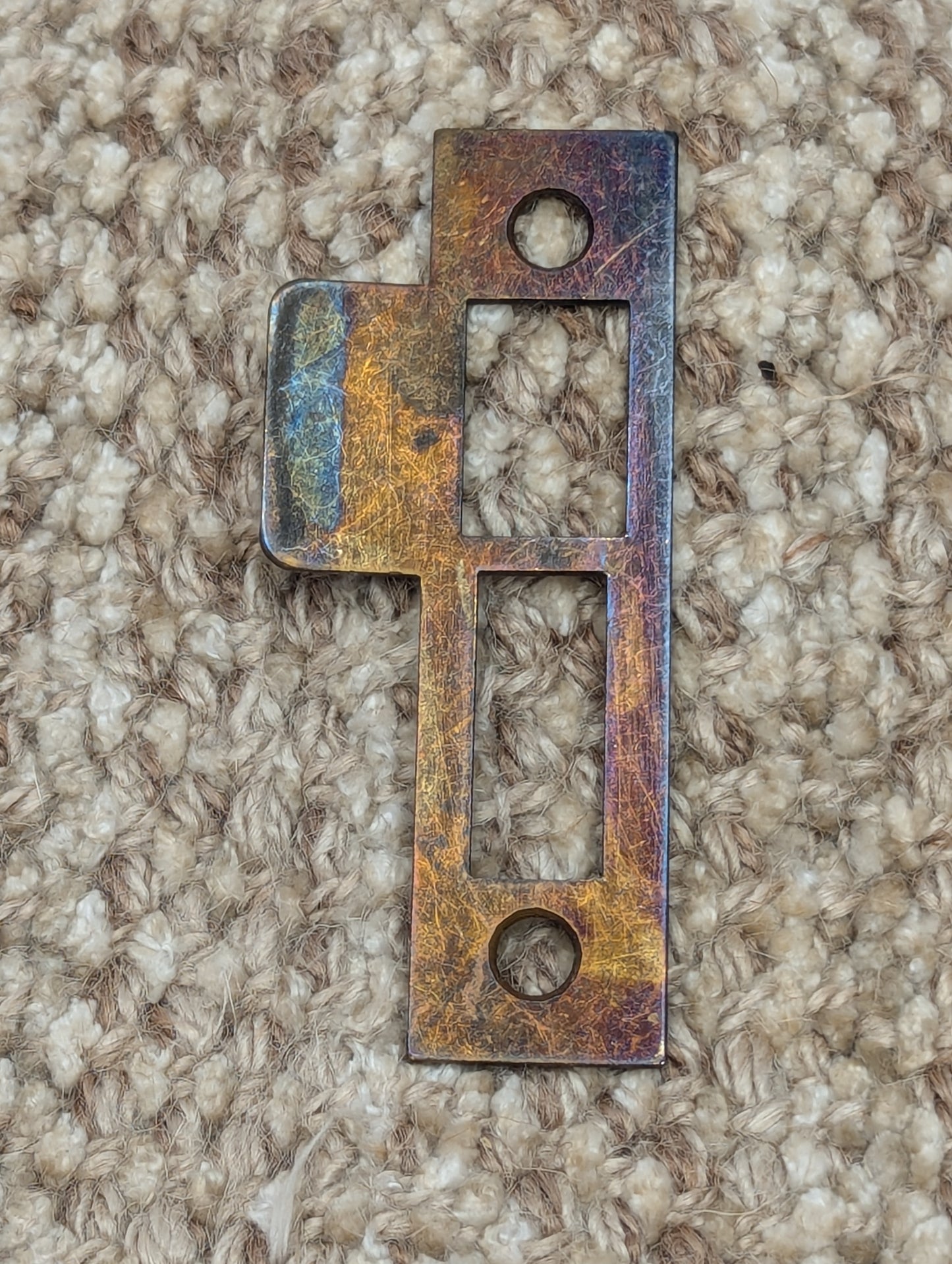 Antique Strike Plate For Mortise Lock