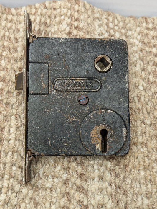 Antique Norwalk Interior Mortise Lock Door Hardware #9420 N-3