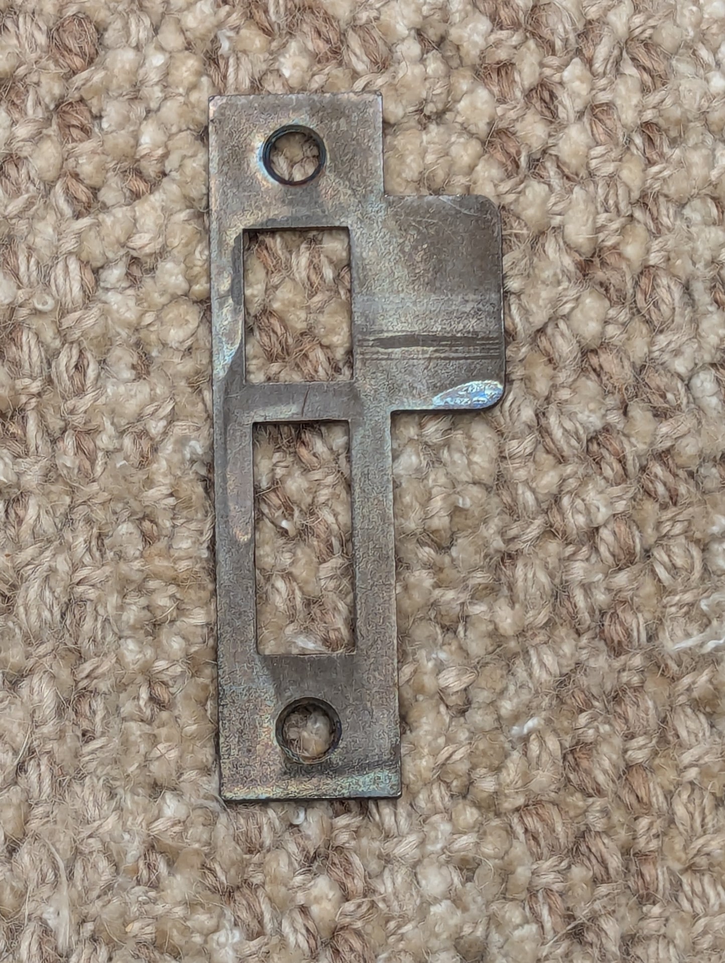 Antique Steel Strike Plate For Mortise Lock