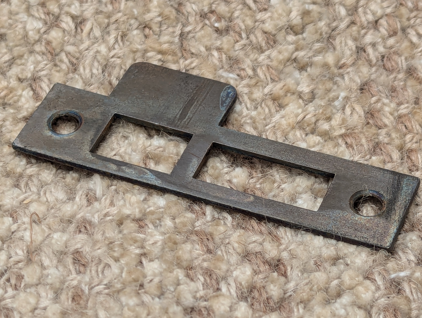 Antique Steel Strike Plate For Mortise Lock