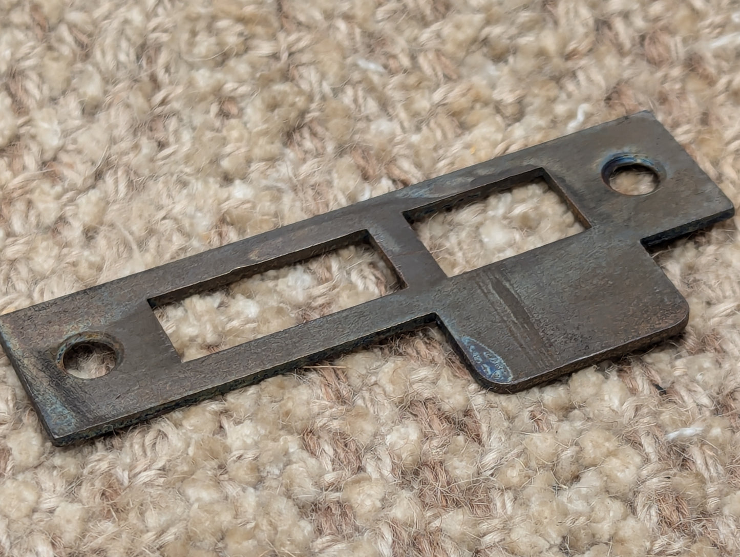 Antique Steel Strike Plate For Mortise Lock