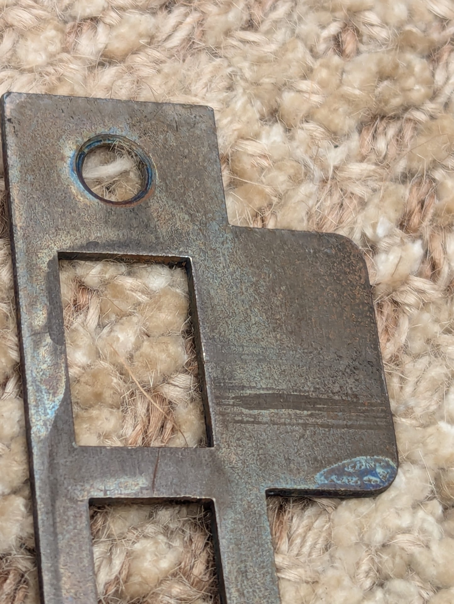 Antique Steel Strike Plate For Mortise Lock