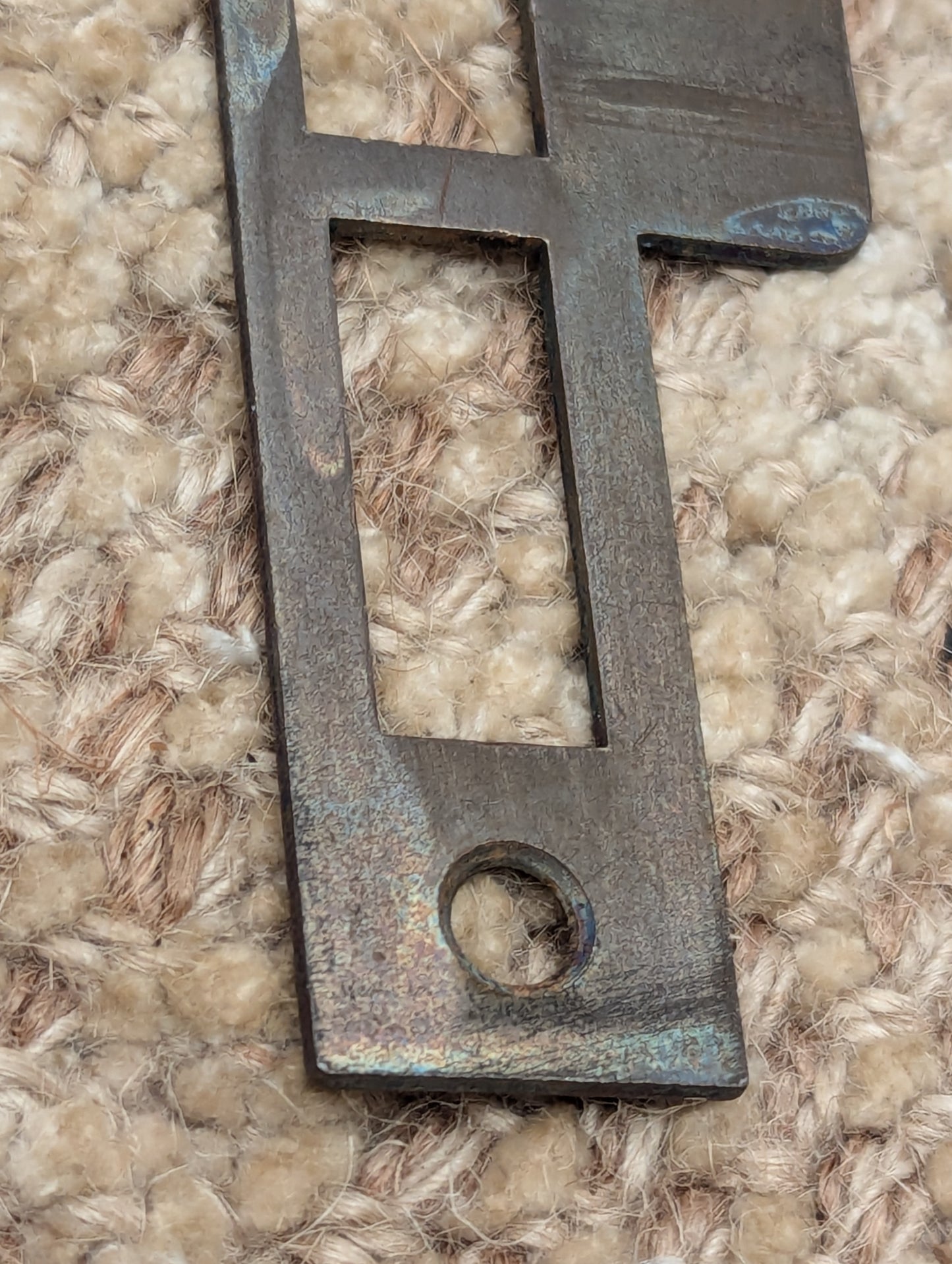 Antique Steel Strike Plate For Mortise Lock