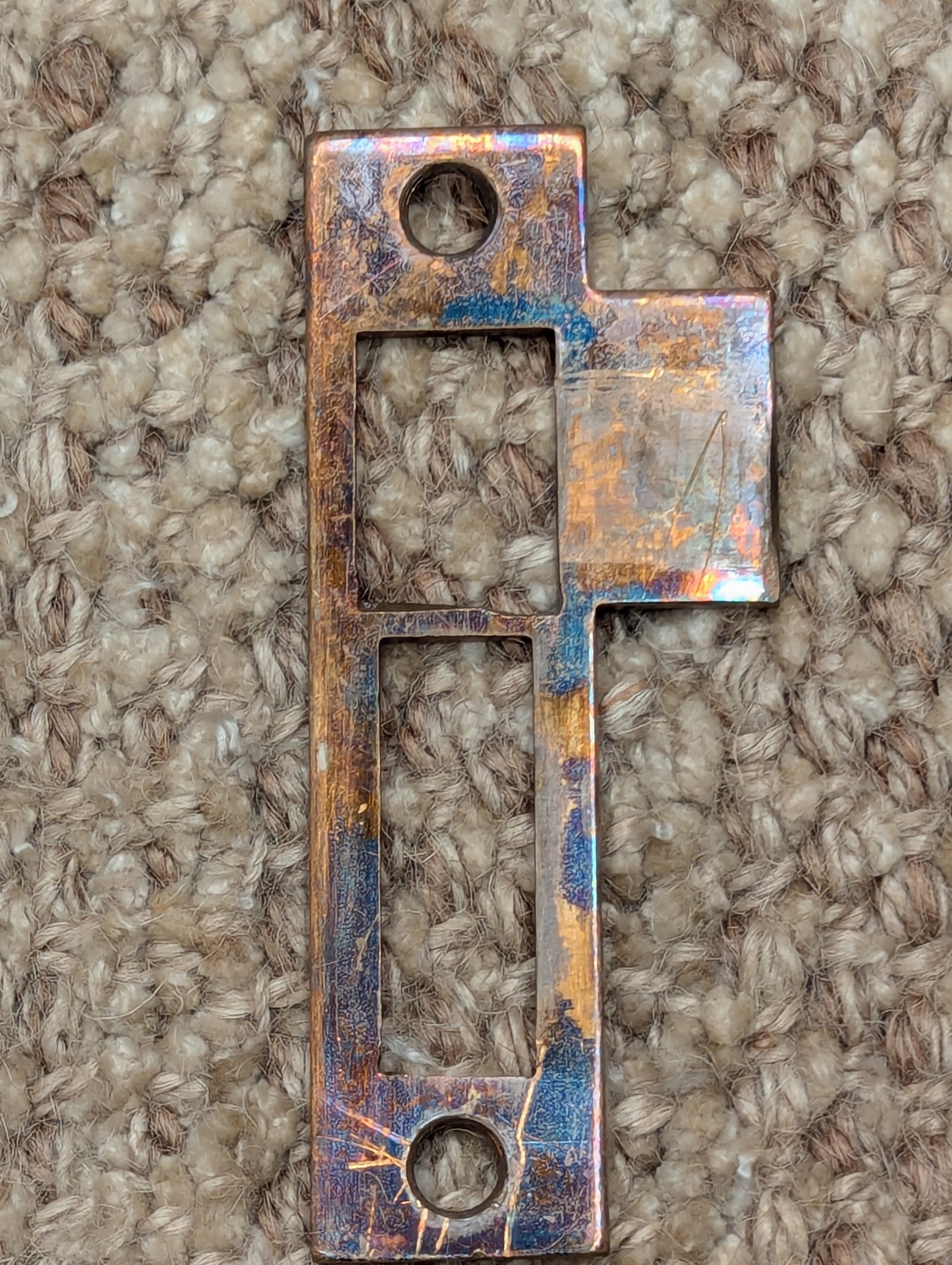 Antique Steel Strike Plate For Mortise Lock