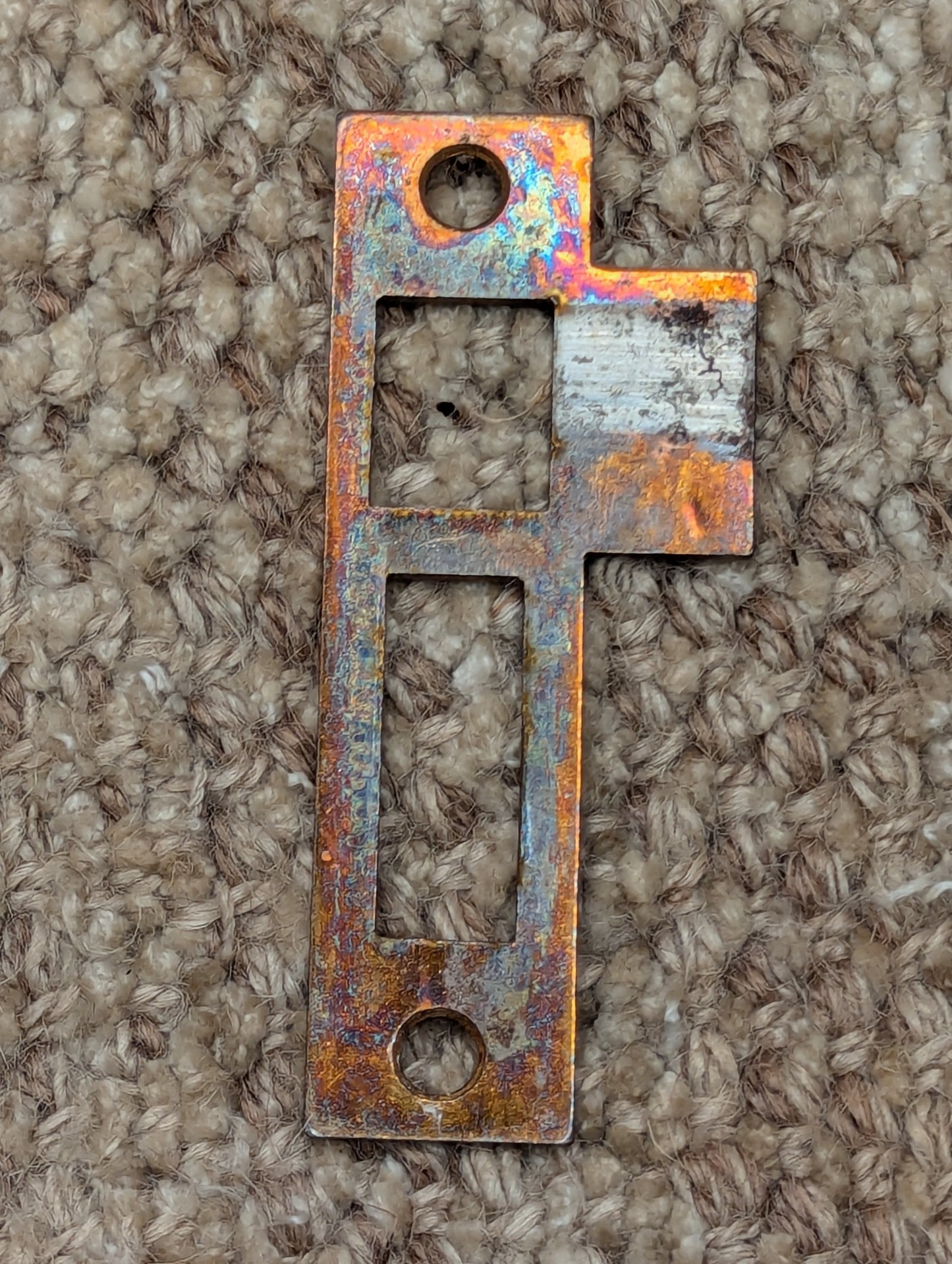 Antique Steel Strike Plate For Mortise Lock