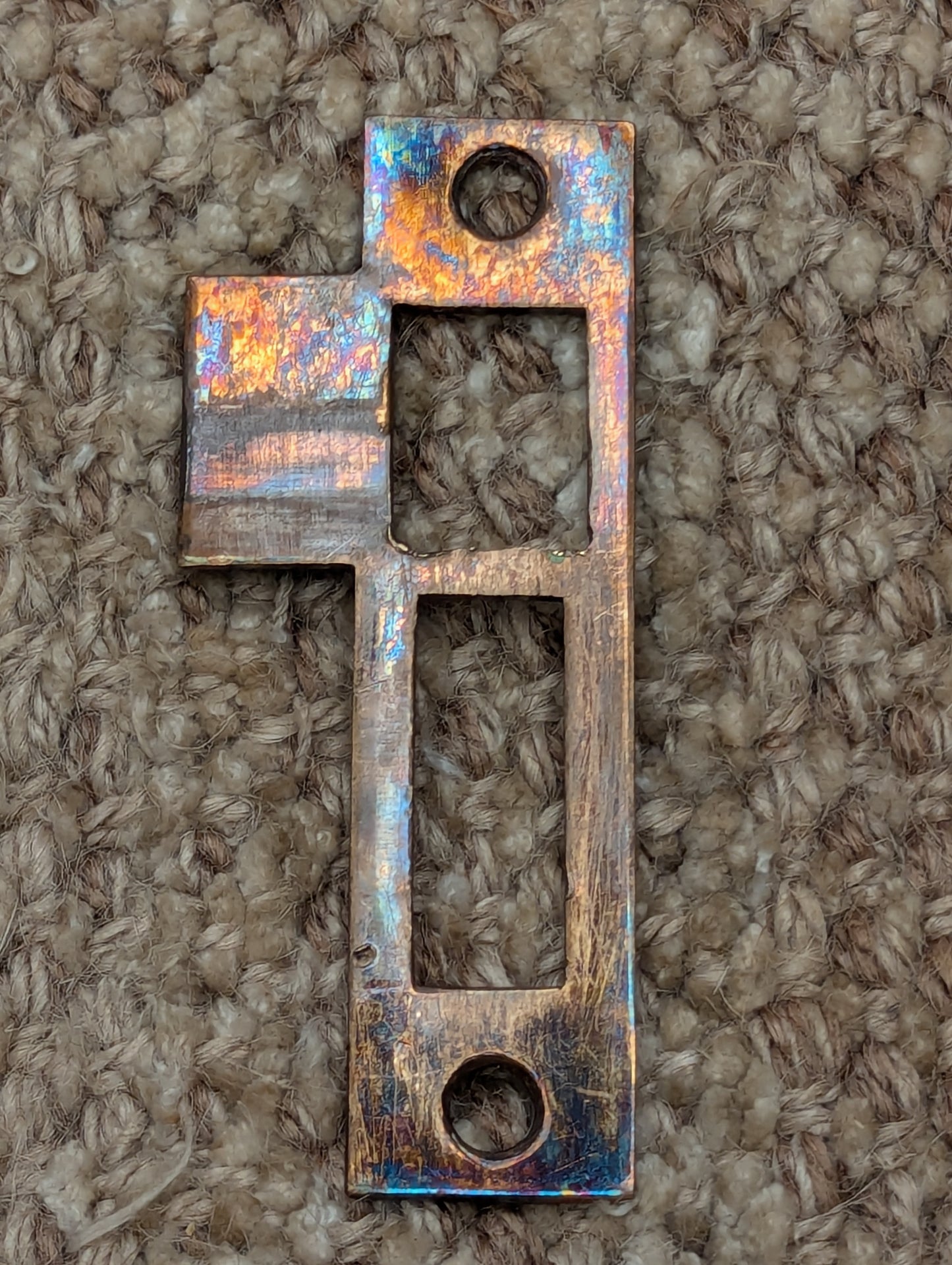 Antique Steel Strike Plate For Mortise Lock