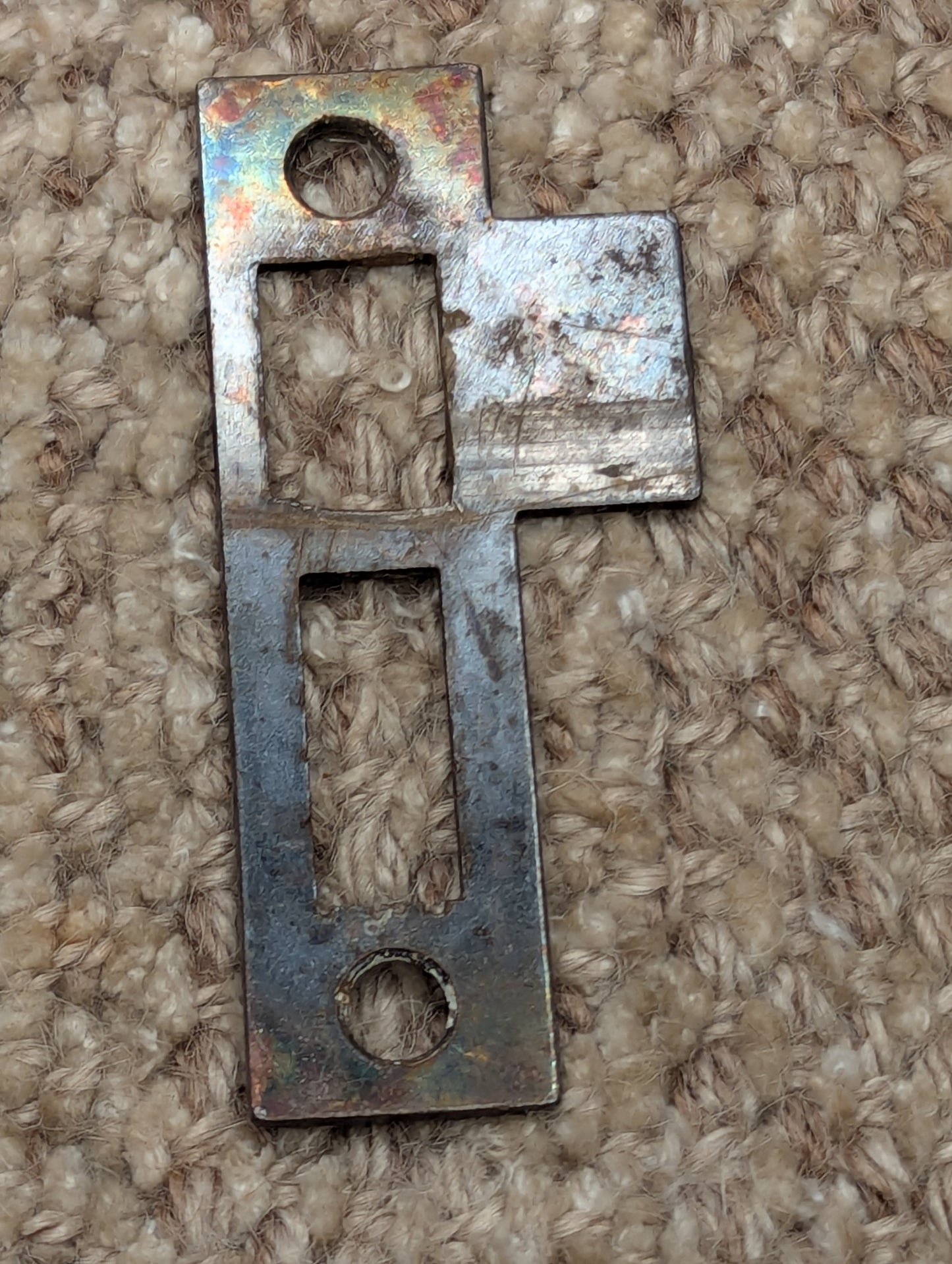 Antique Steel Strike Plate For Mortise Lock