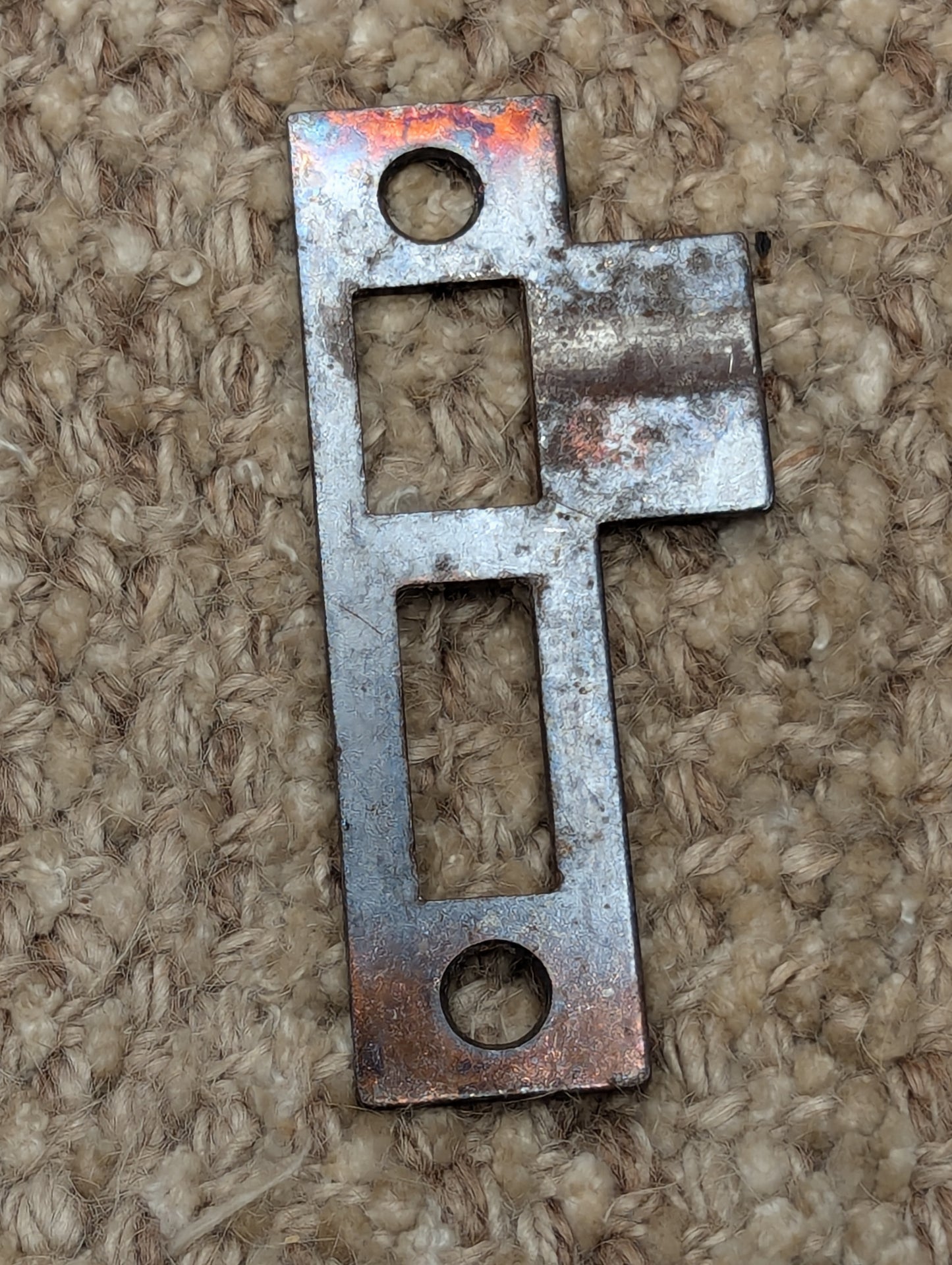 Antique Steel Strike Plate For Mortise Lock