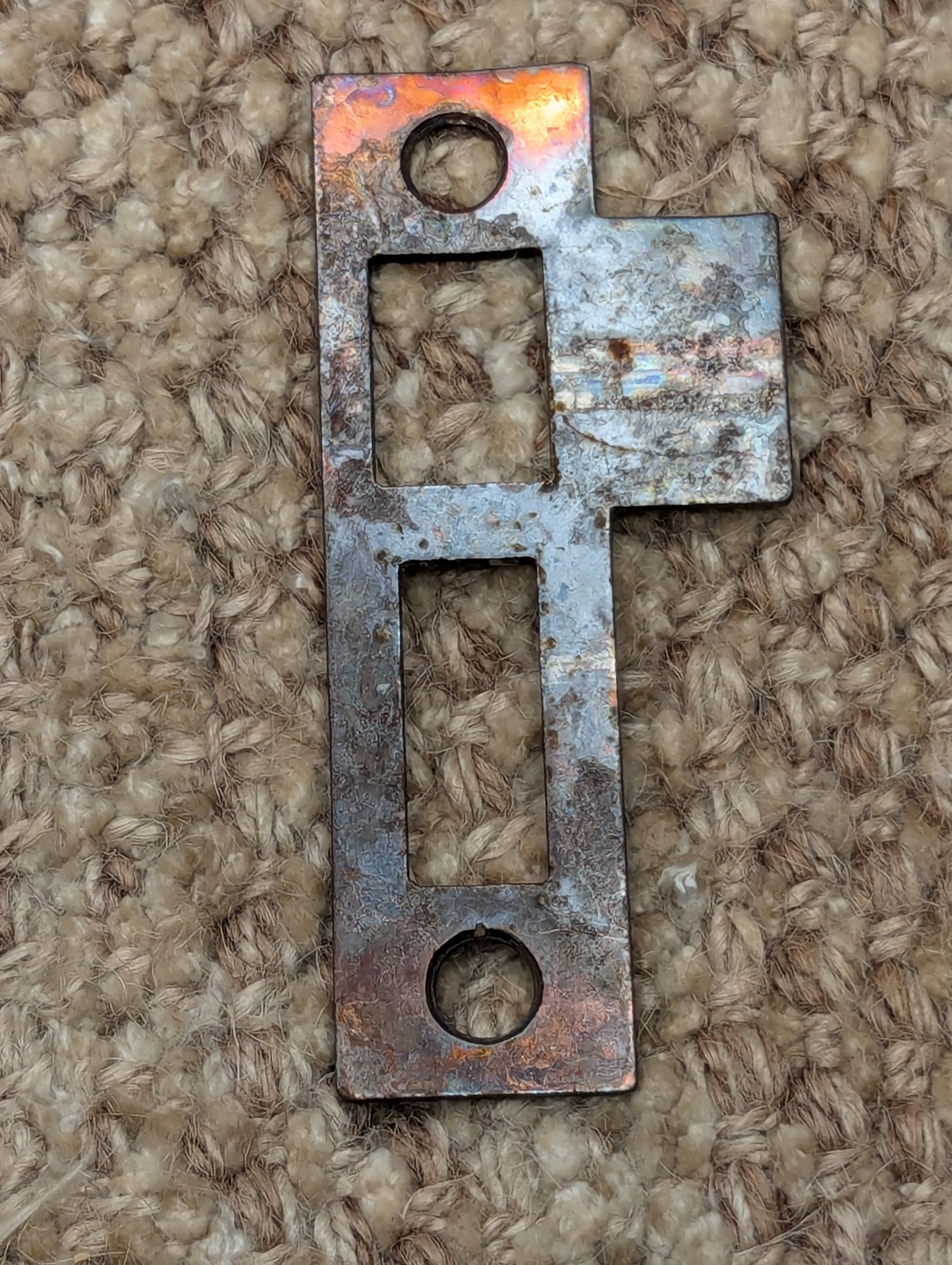 Antique Steel Strike Plate For Mortise Lock