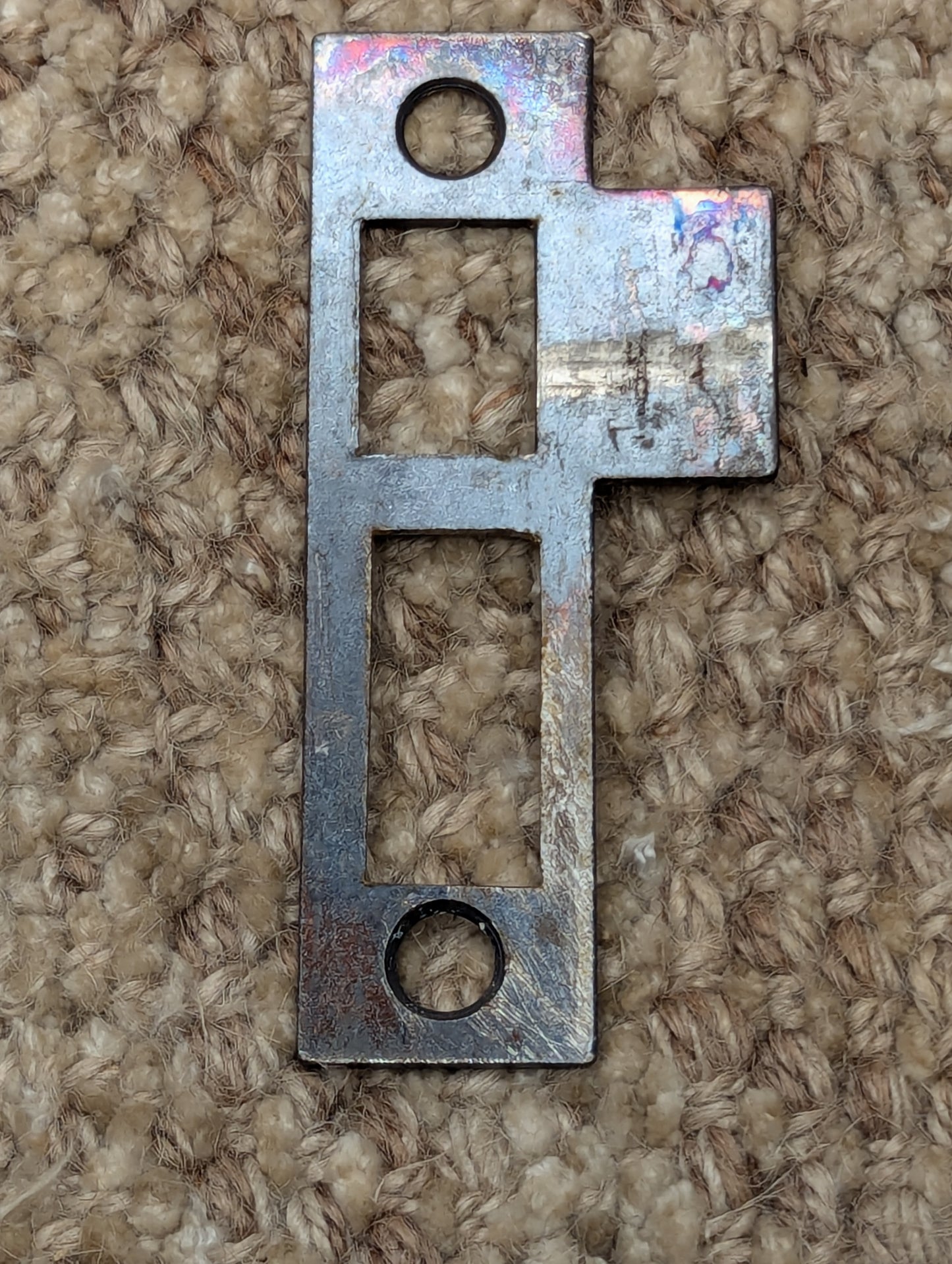 Antique Steel Strike Plate For Mortise Lock