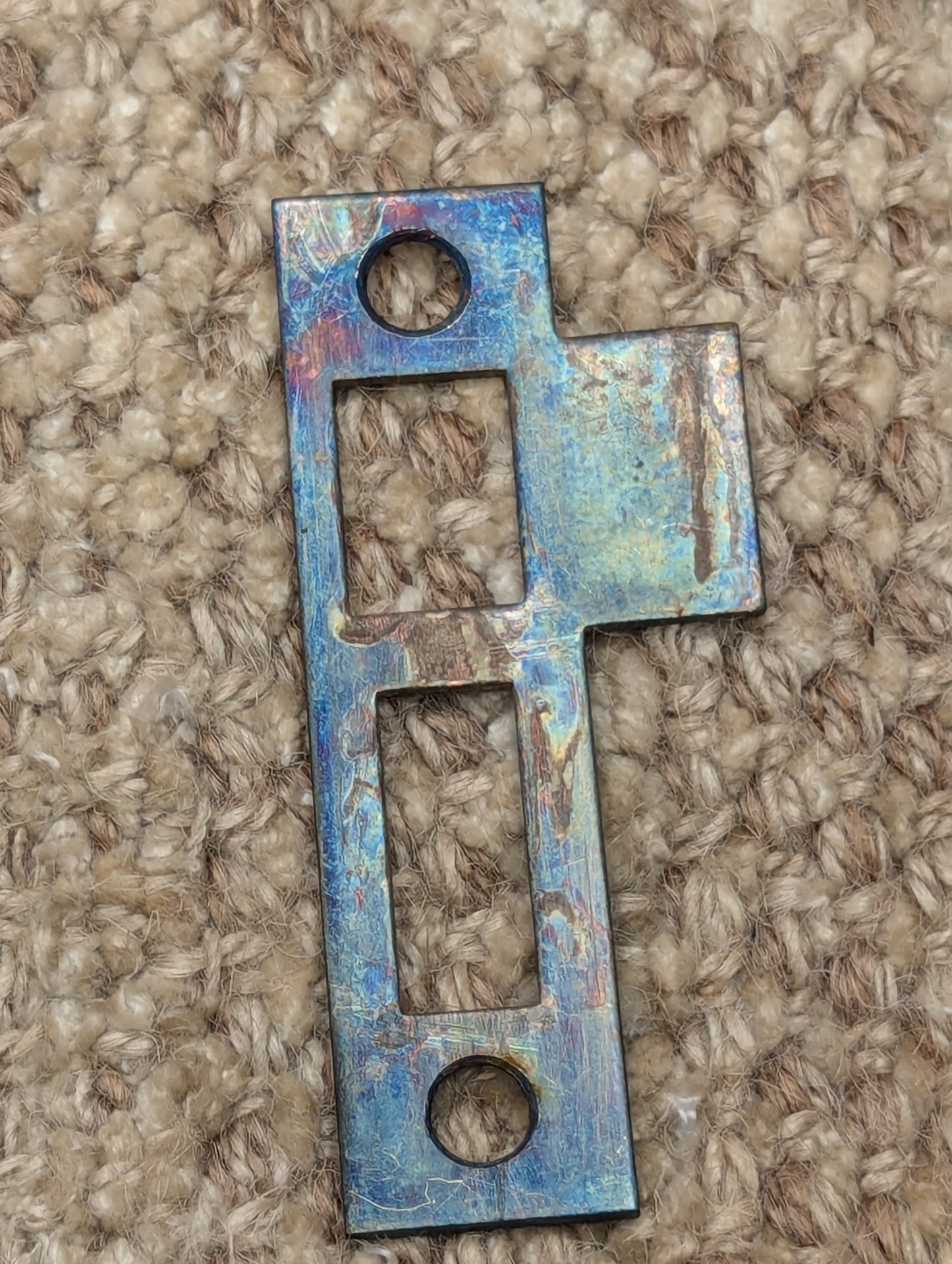 Antique Steel Strike Plate For Mortise Lock