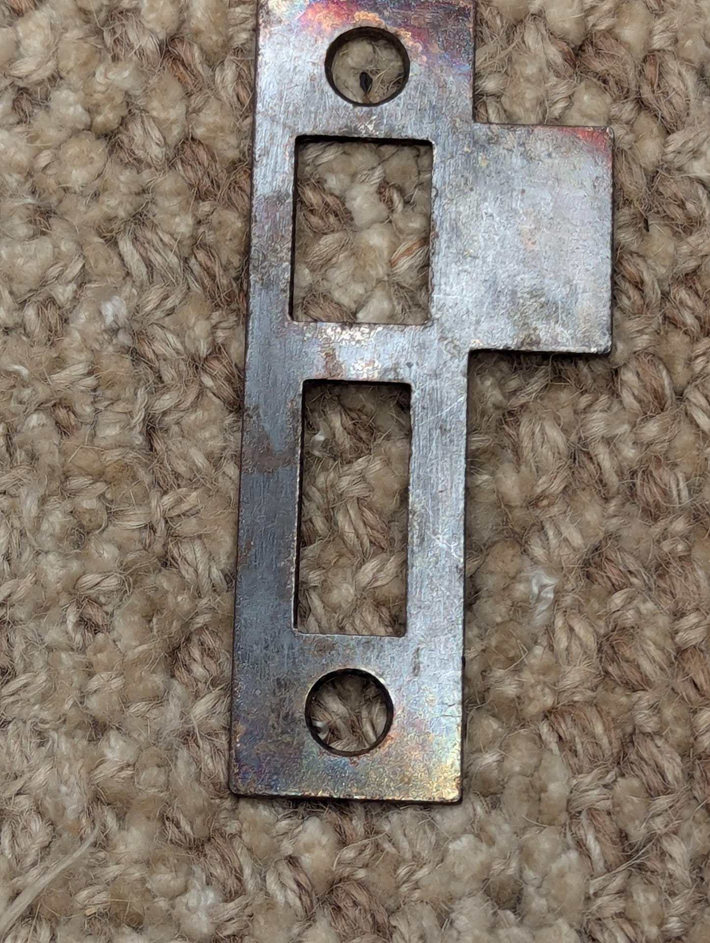 Antique Steel Strike Plate For Mortise Lock