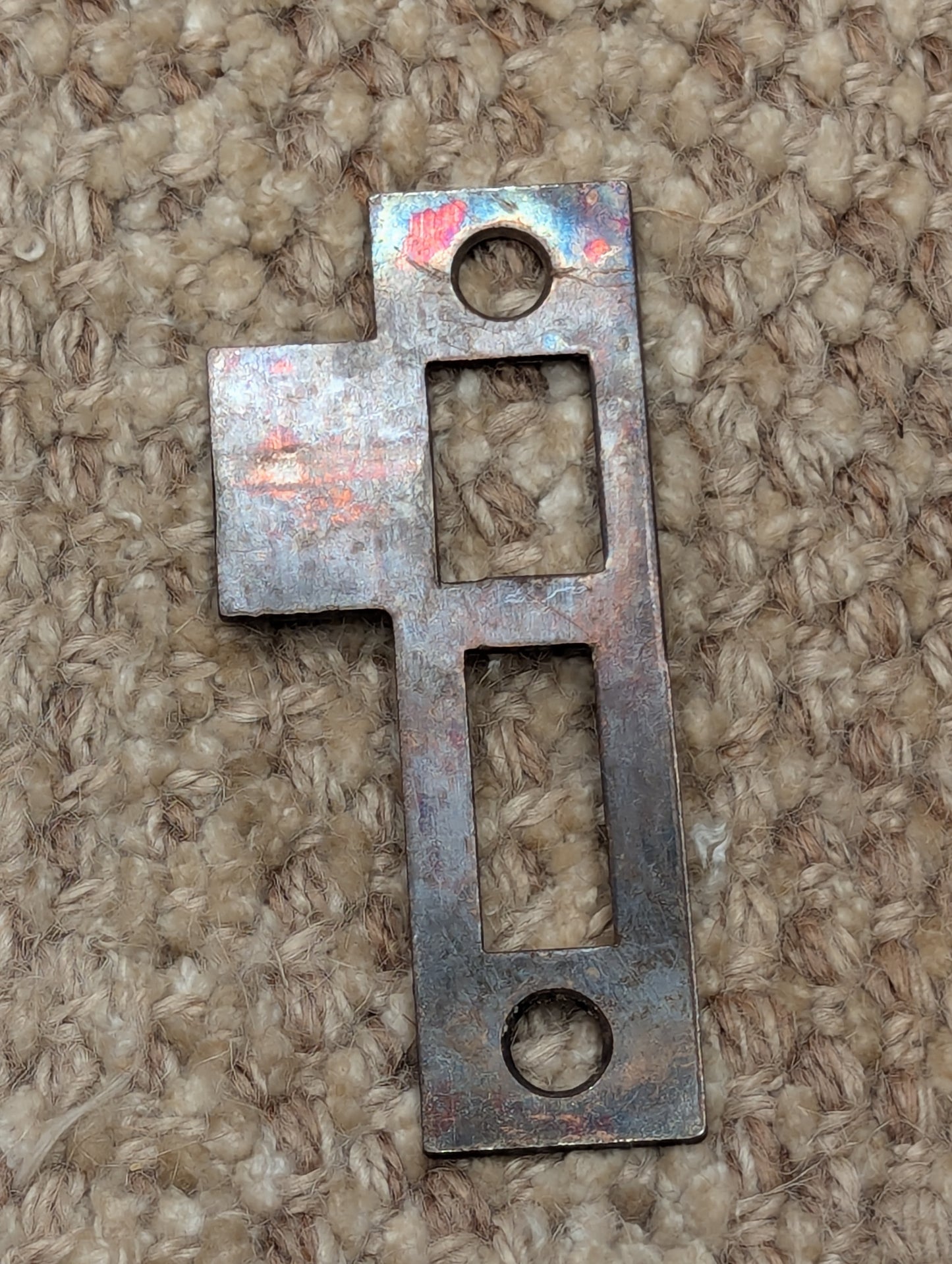 Antique Steel Strike Plate For Mortise Lock