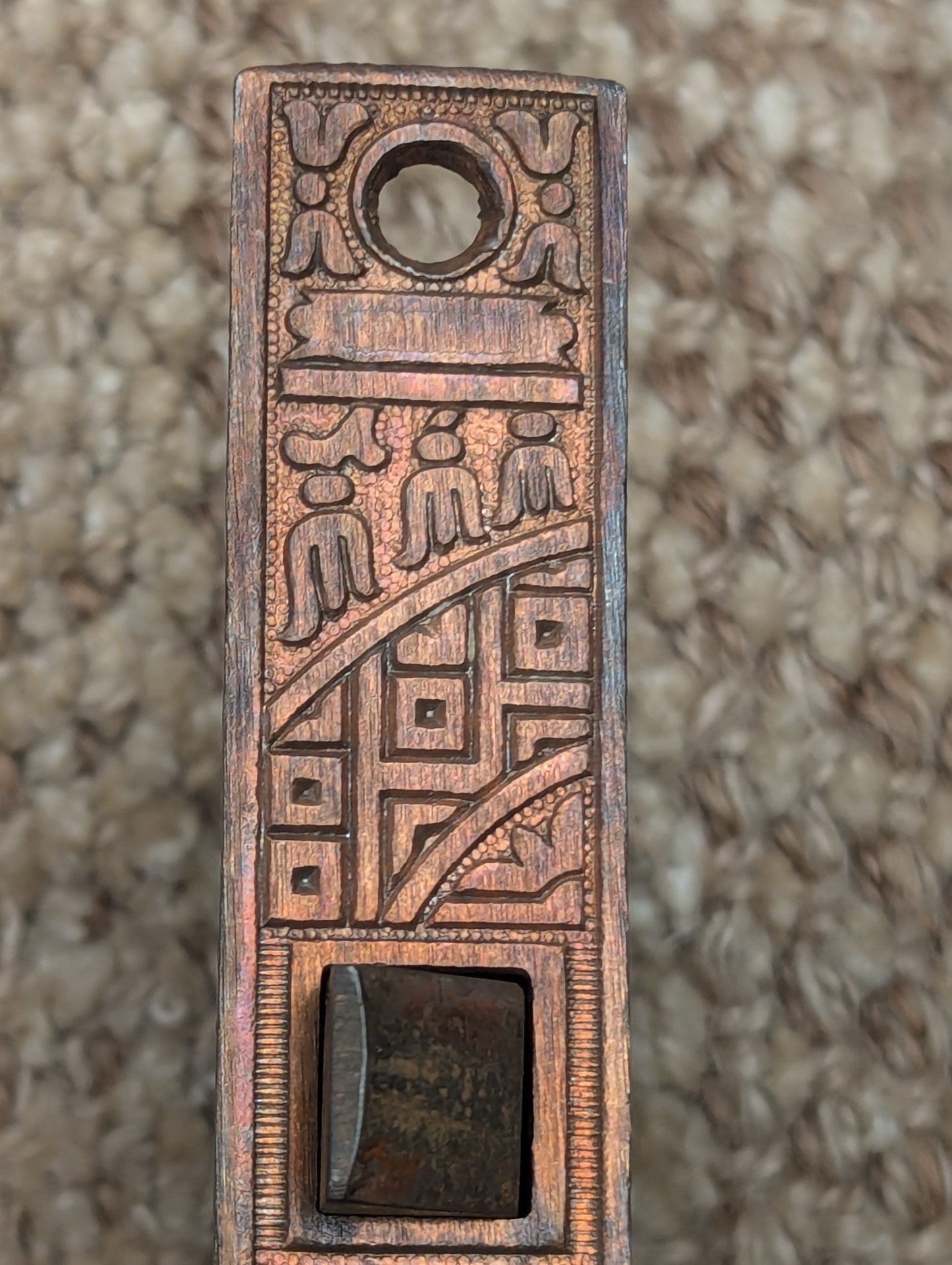 Antique Interior Mortise Lock Door Hardware With Decorative Face Plate