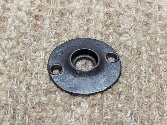 2" Antique Cast Iron Rosette Escutcheon For Door Knob