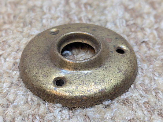 2" Antique Brass Rosette Escutcheon For Door Knob