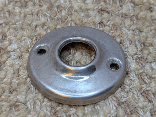 2" Antique Rosette Escutcheon For Door Knob