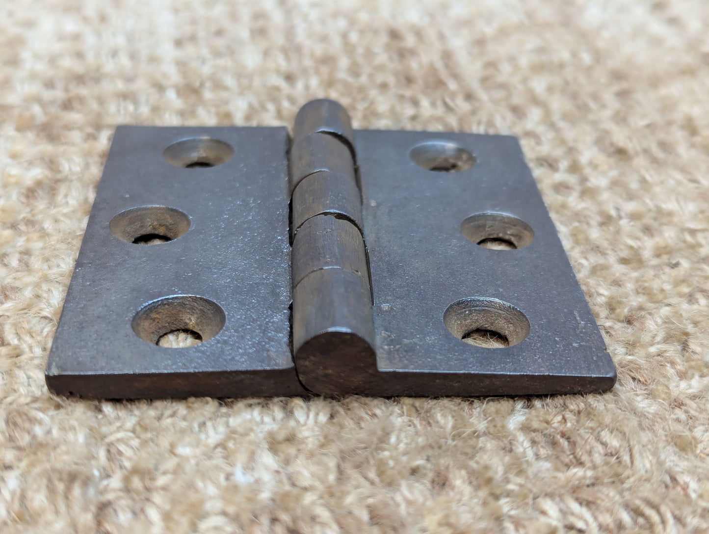 3" x 3" Antique Cast Iron Butt Hinge Door Hardware