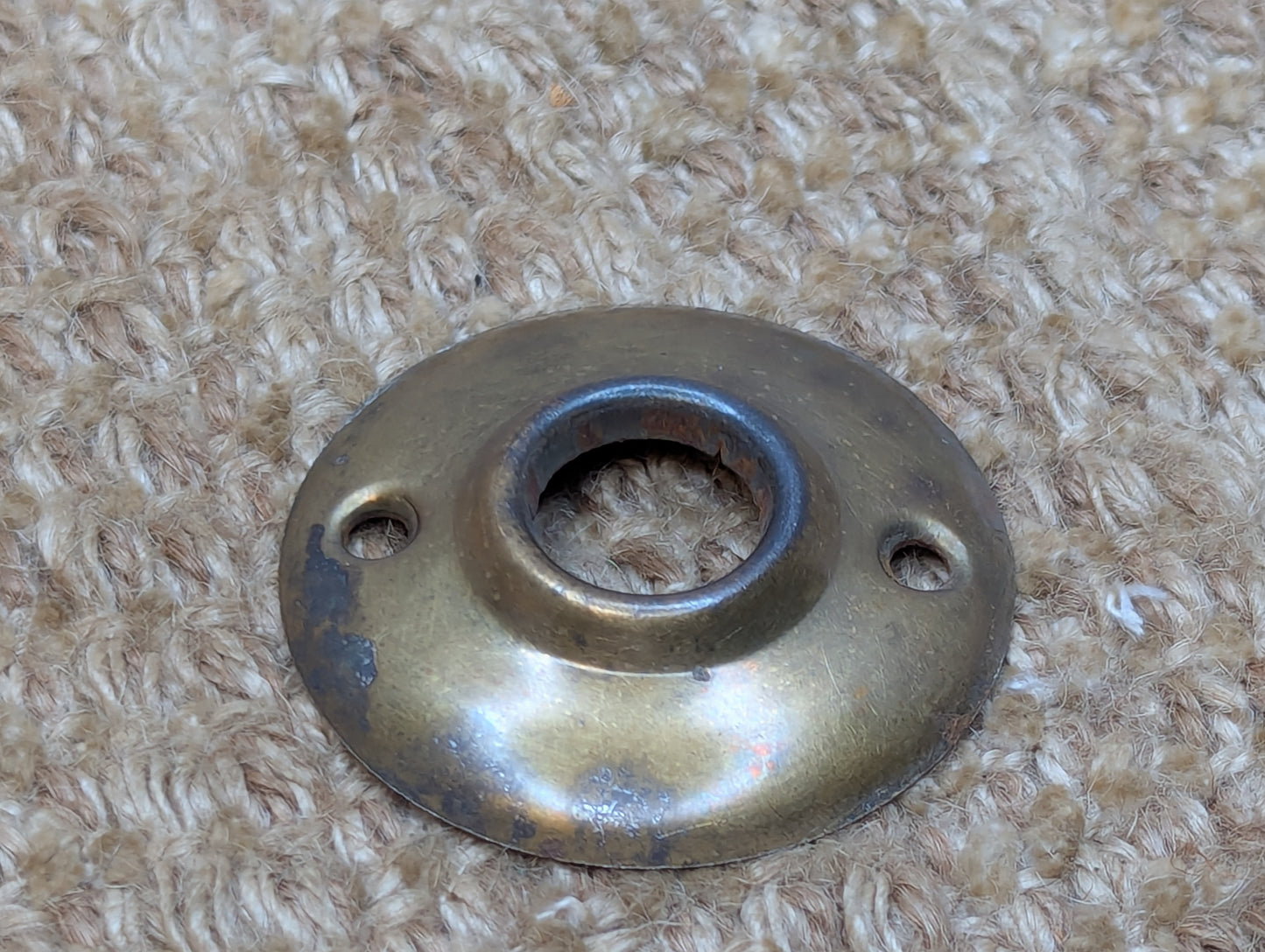 2" Antique Brass Rosette Escutcheon For Door Knob Door Hardware