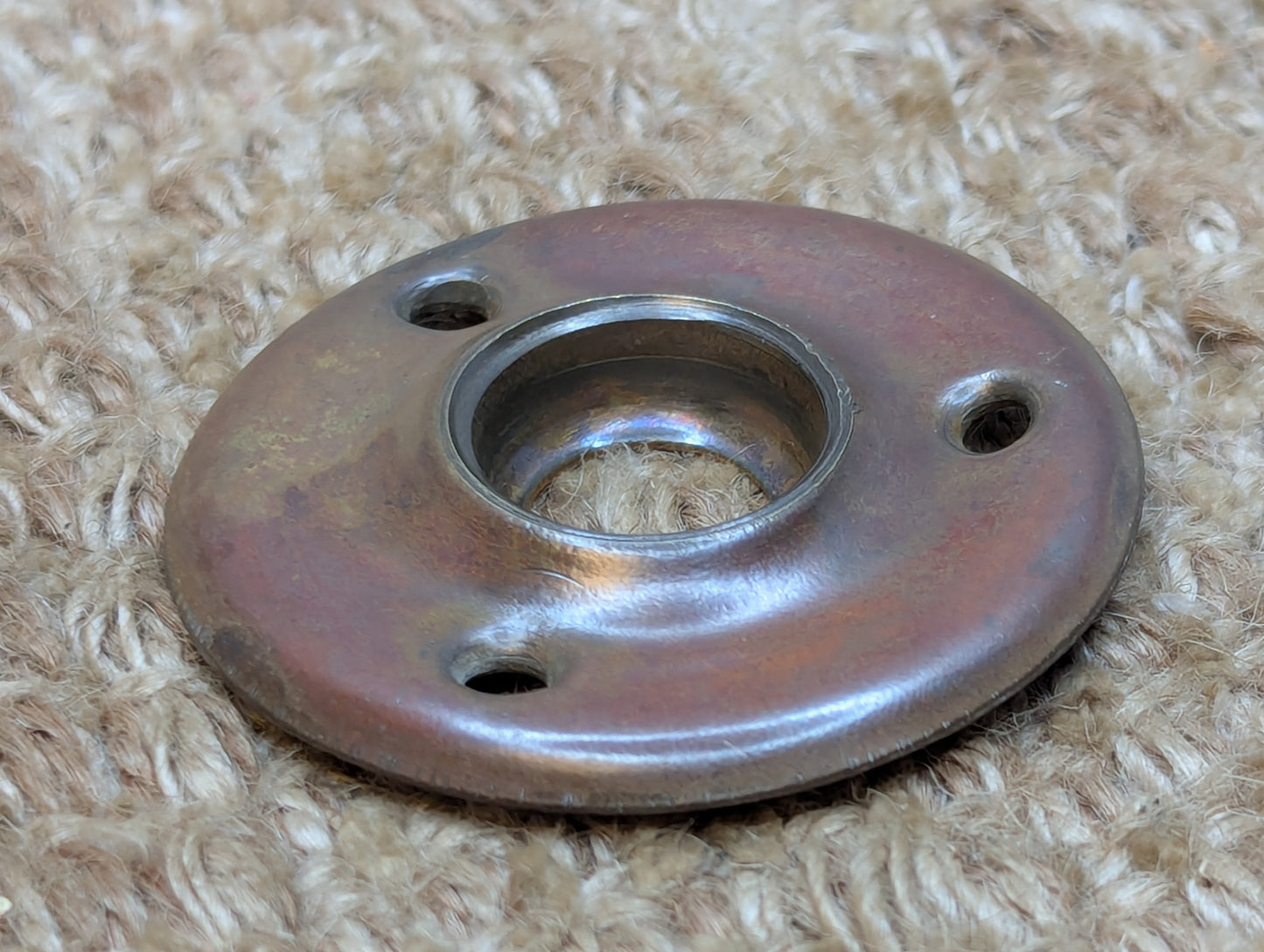 2 1/16" Antique Brass Rosette Escutcheon For Door Knob Door Hardware