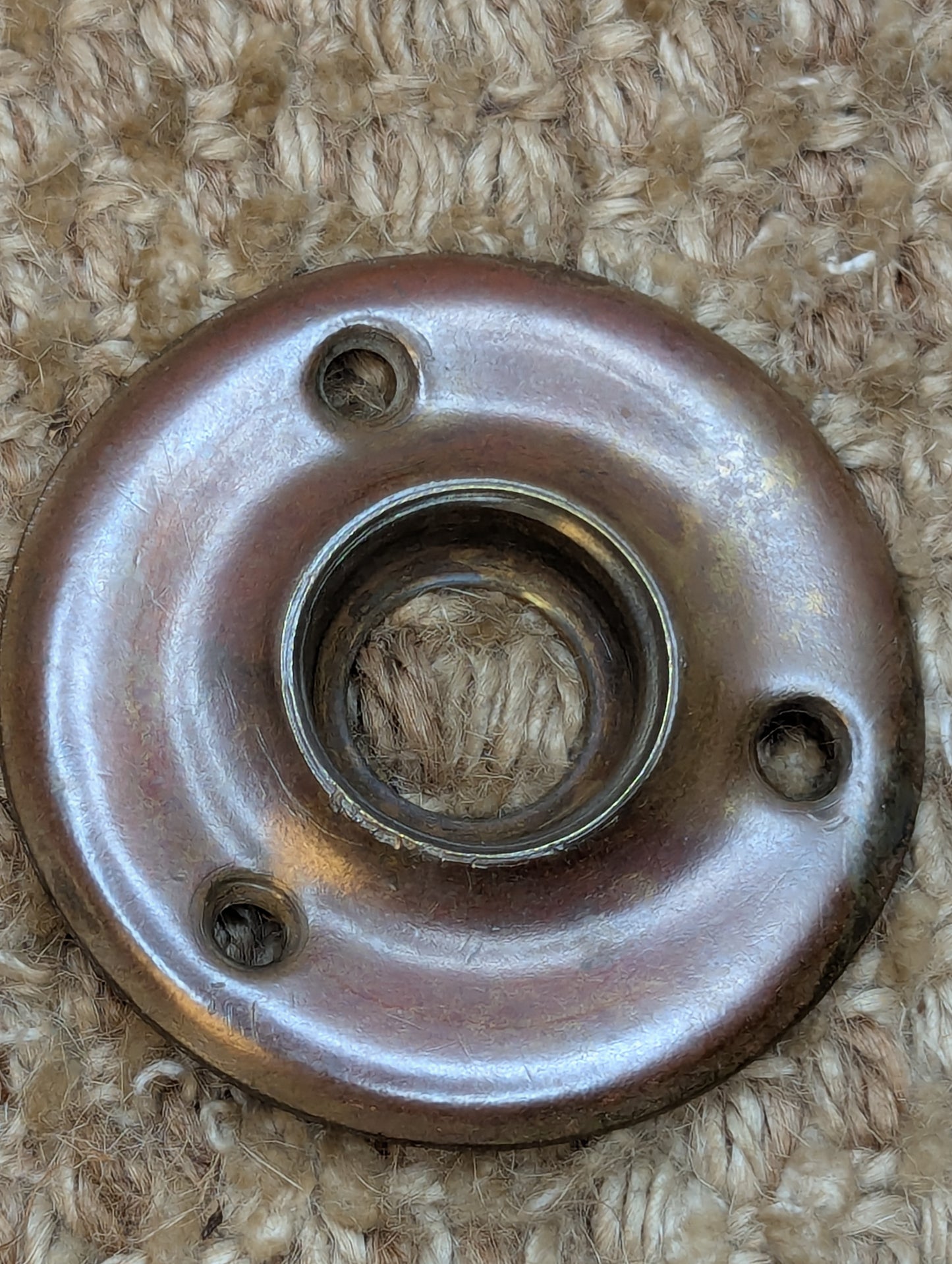 2 1/16" Antique Brass Rosette Escutcheon For Door Knob Door Hardware