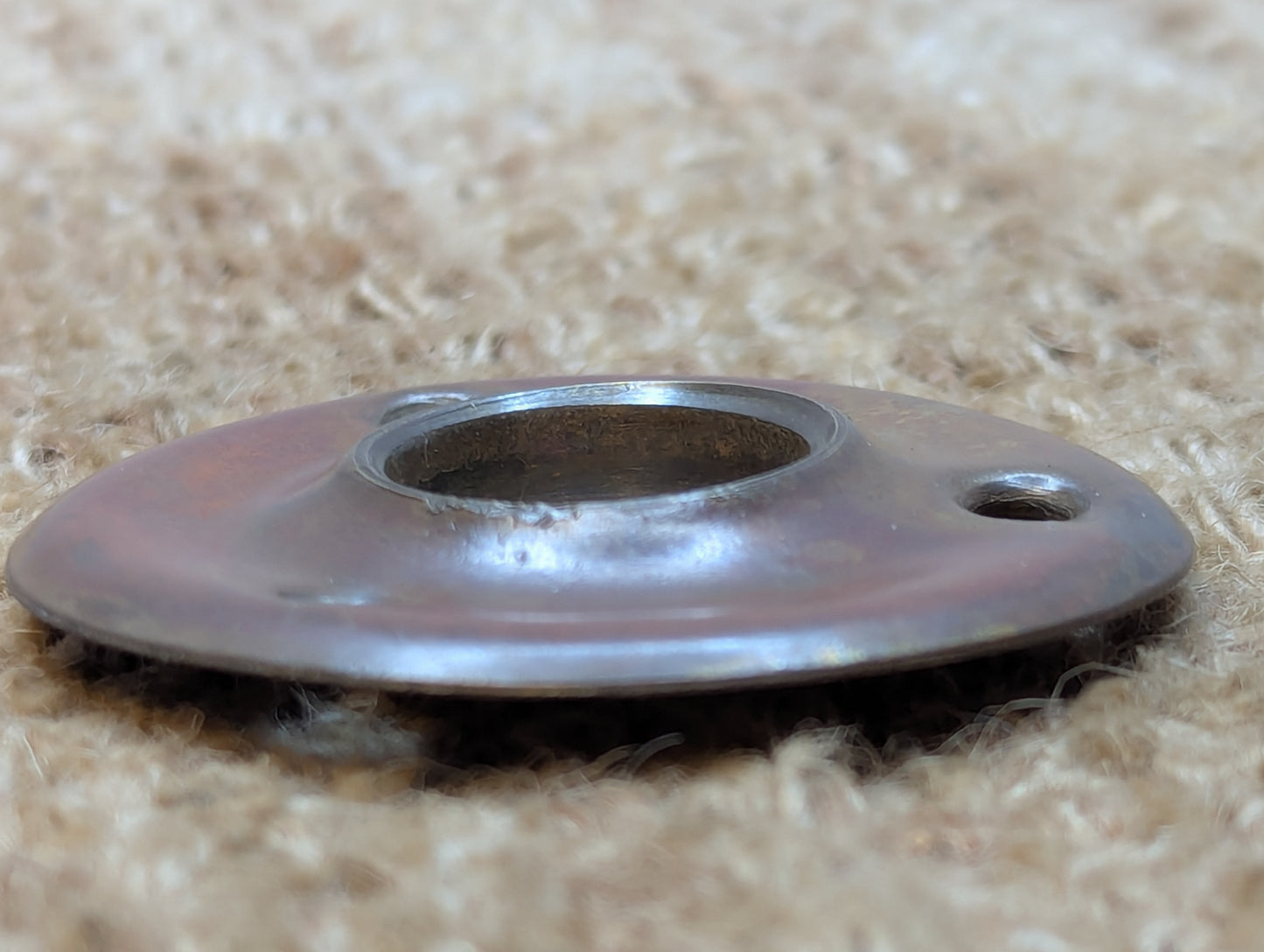 2 1/16" Antique Brass Rosette Escutcheon For Door Knob Door Hardware
