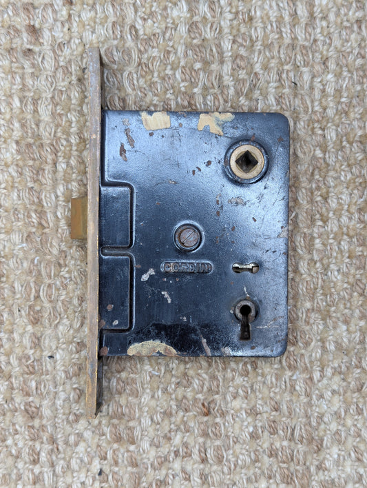 Antique Interior Corbin Mortise Lock Door Hardware #1365 1/2
