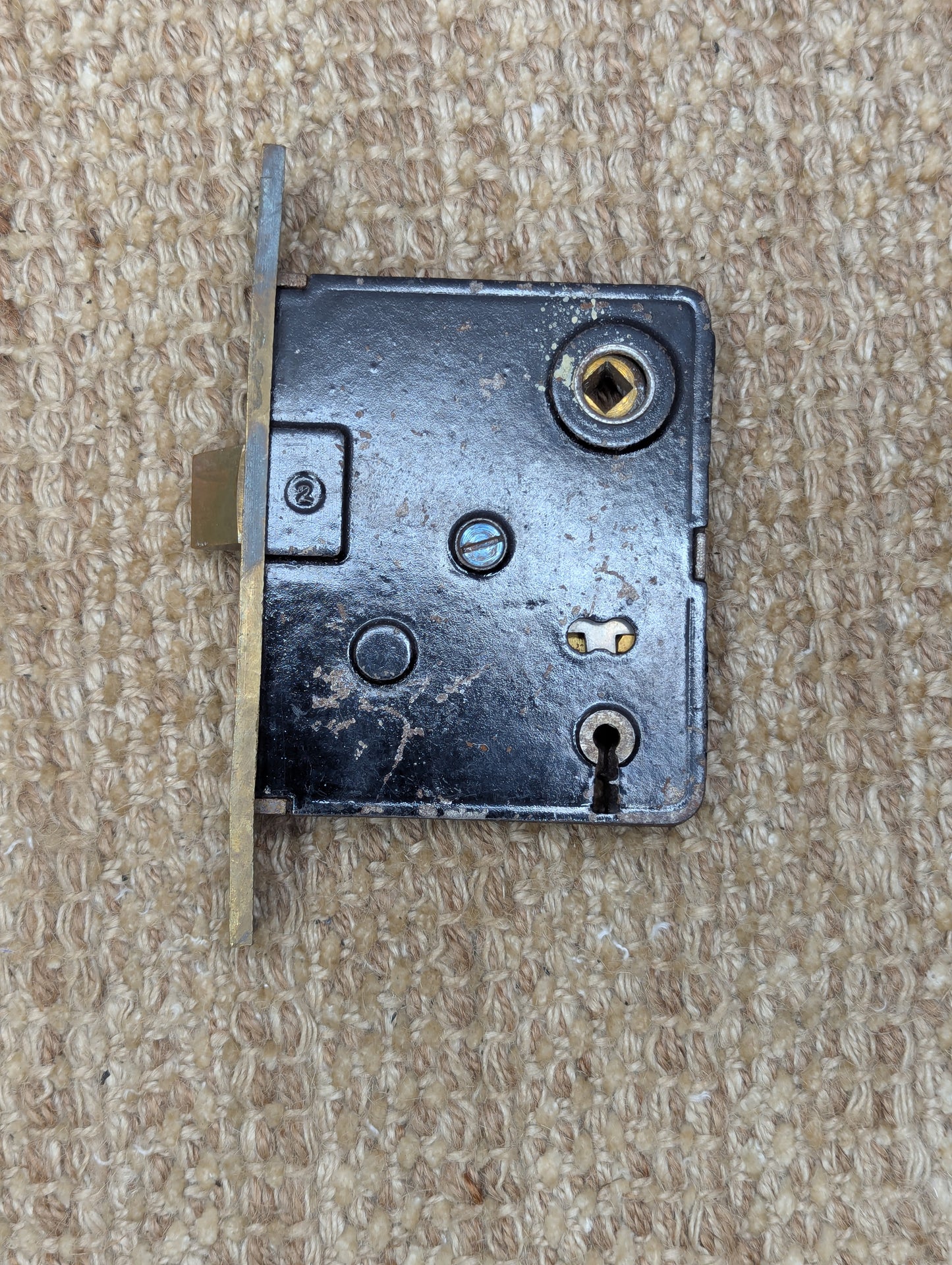 Antique Interior Russwin Mortise Lock Door Hardware #384