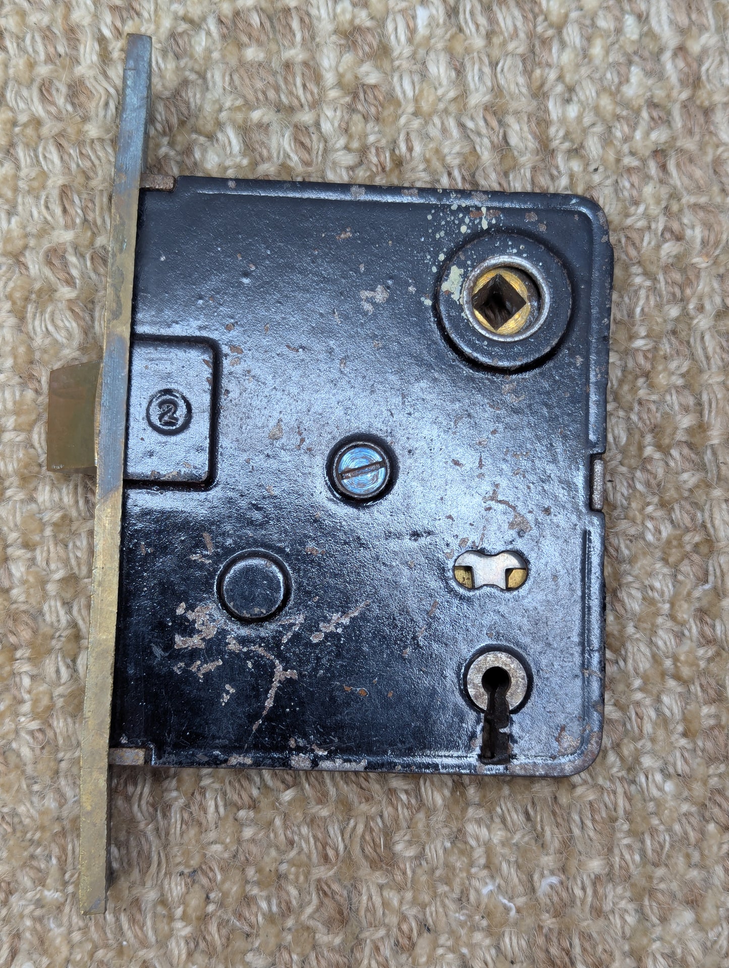 Antique Interior Russwin Mortise Lock Door Hardware #384